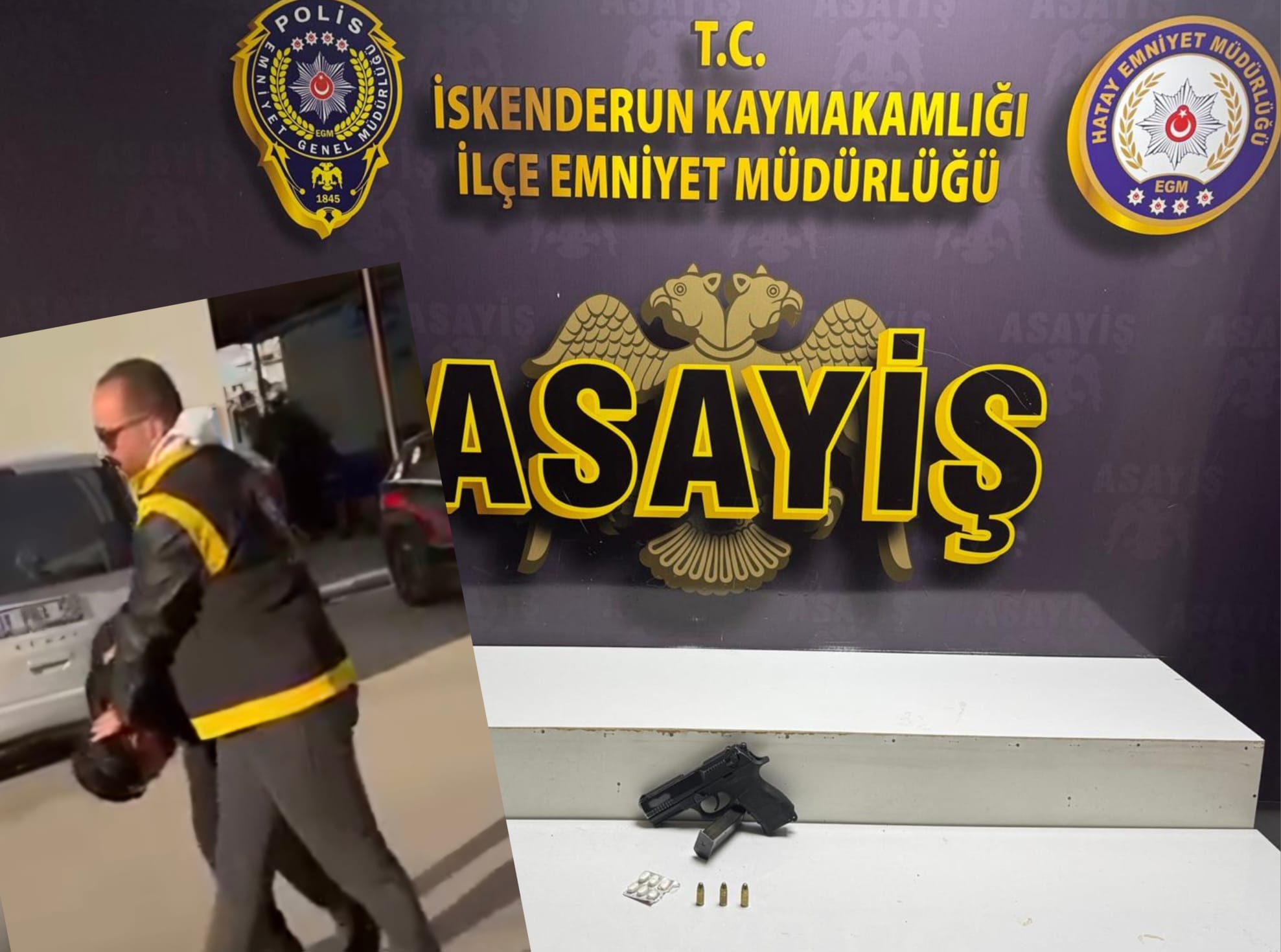 İskenderun’da Aranan Şahıs Yakalandı