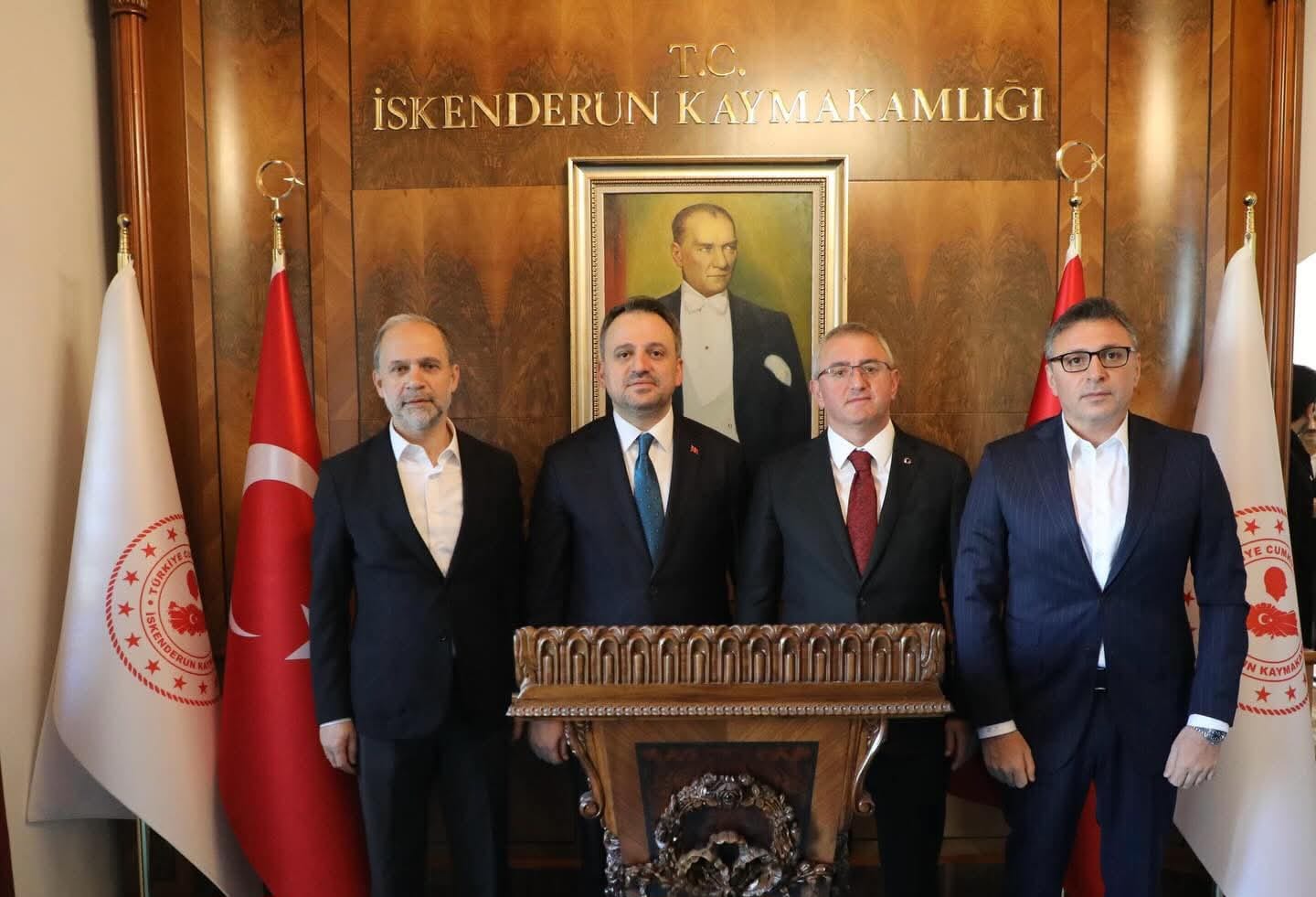 İskenderun’da Protokol Ziyareti