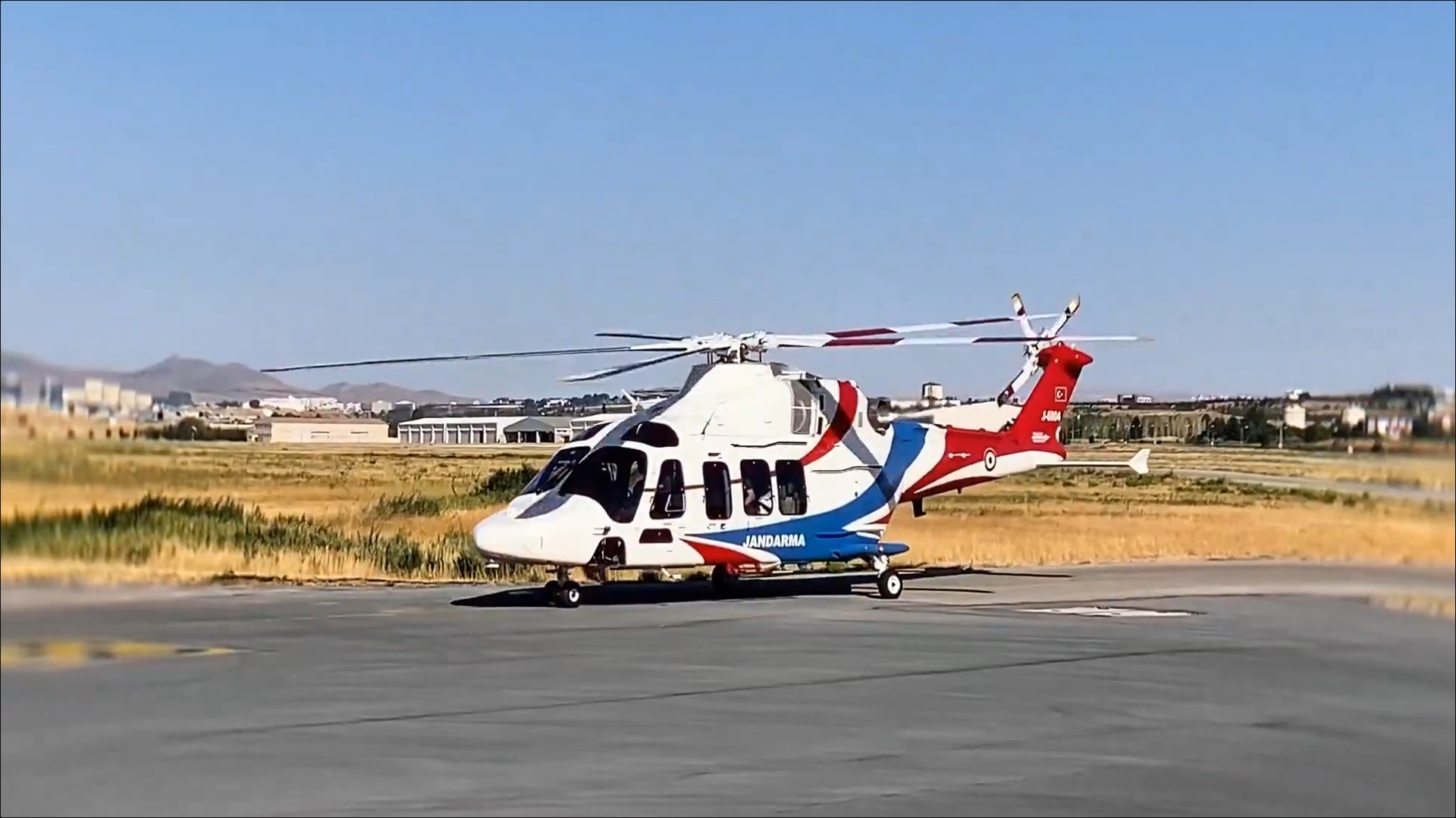 Jandarma Genel Komutanlığı’na 4. Gökbey Helikopteri Teslim Edildi