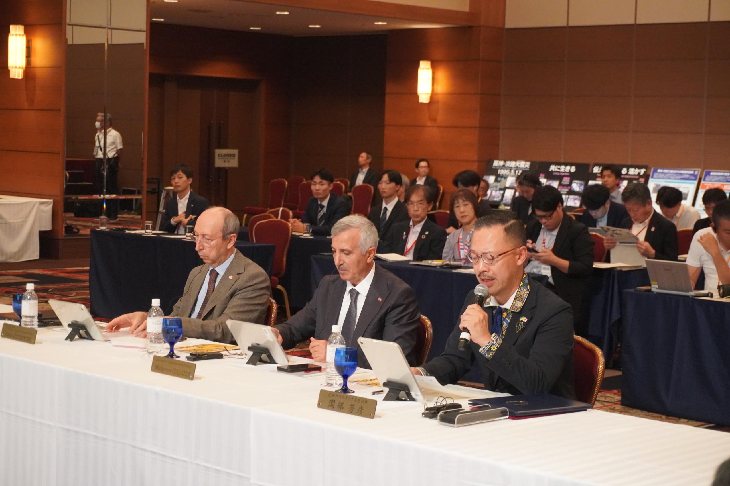 Kahramanmaraş Valisi Ünlüer Japonya’daki “Yaratıcı Yeniden Yapılanma Zirvesi”ne Katıldı