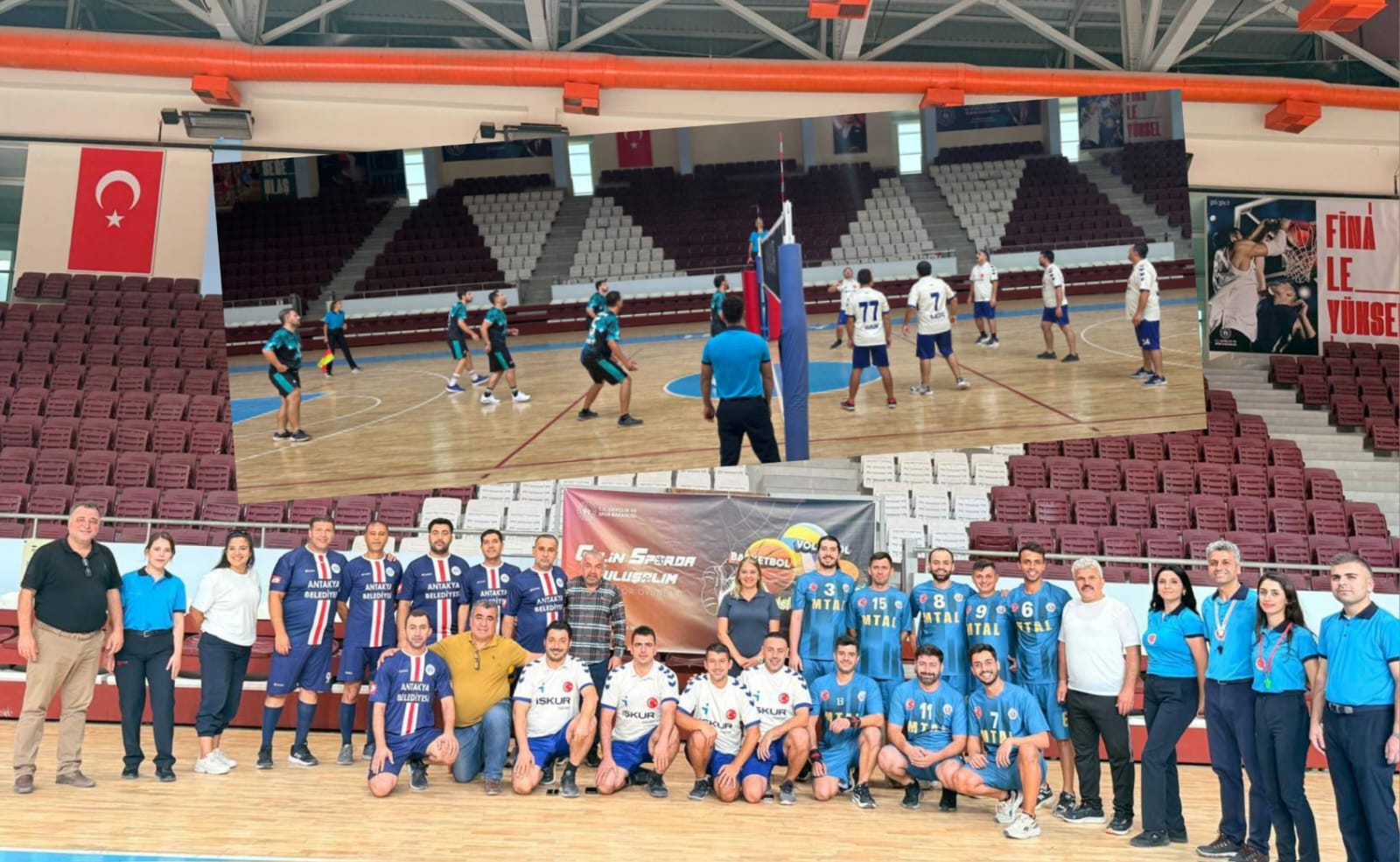 Kamu Spor Oyunlarında Voleybol Heyecanı