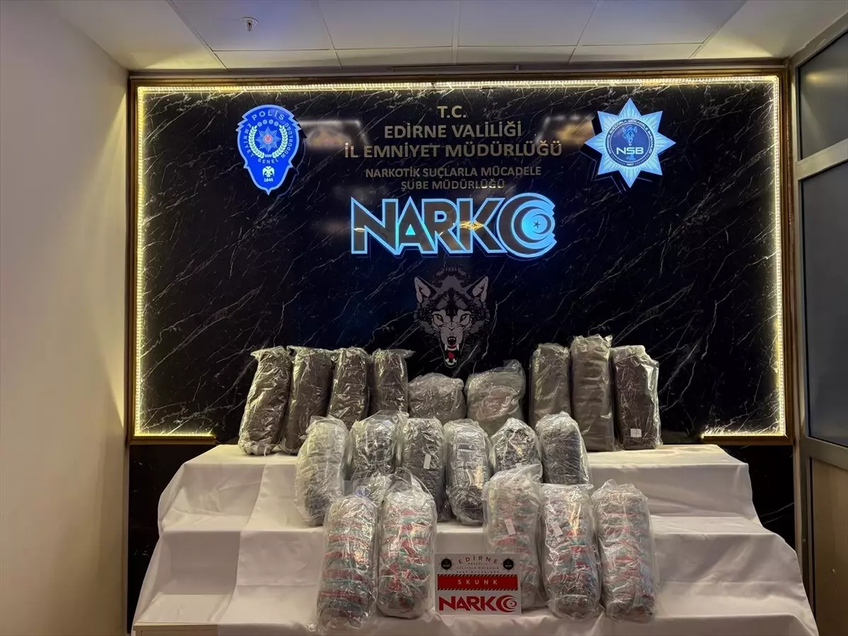 Kapıkule’de TIR’da 26 Kilo Sentetik Uyuşturucu Ele Geçirildi: 4 Tutuklama