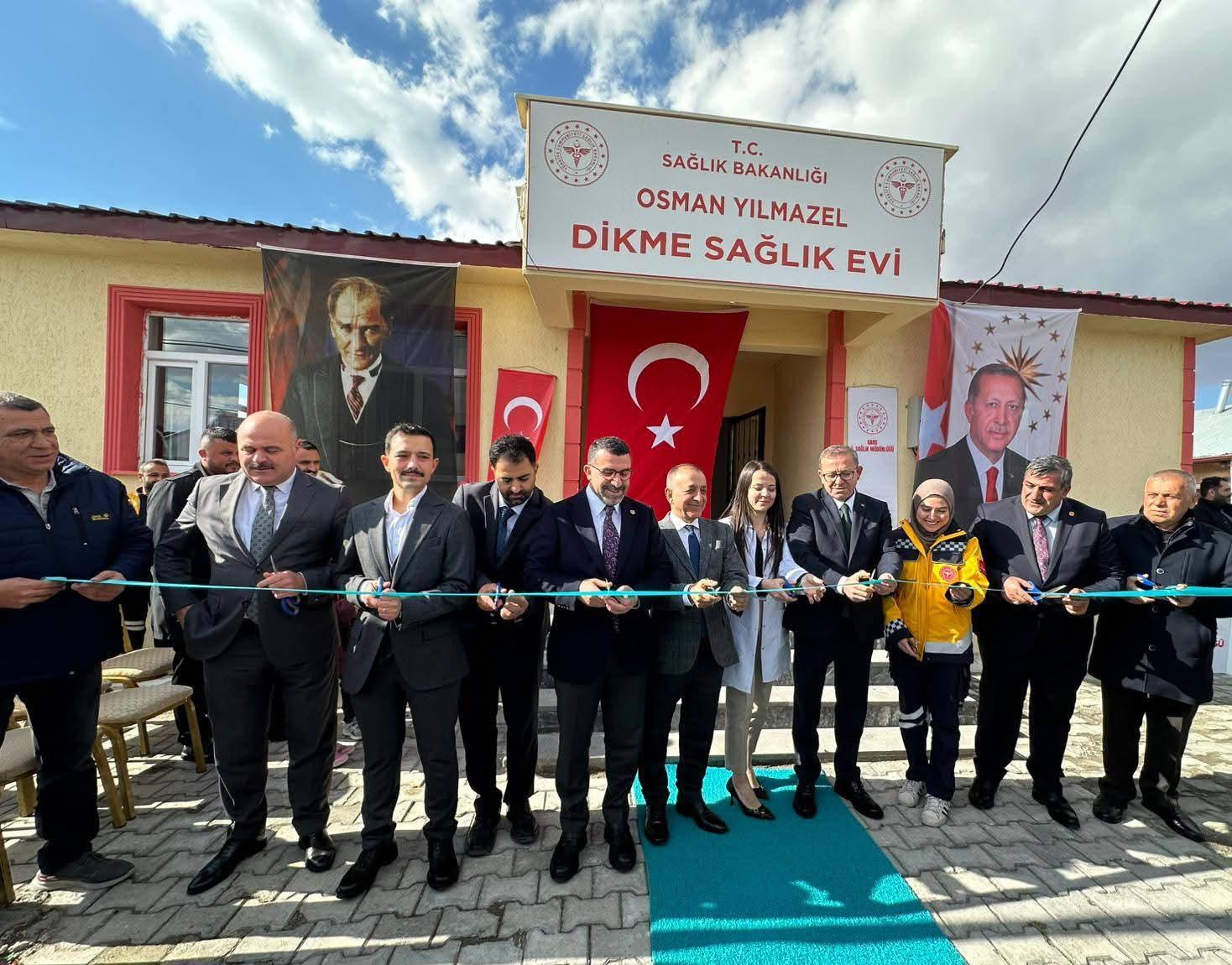 Kars Dikme Köyü’nde Yeni Sağlık Evi: Osman Yılmazel Sağlık Evi Hizmete Açıldı