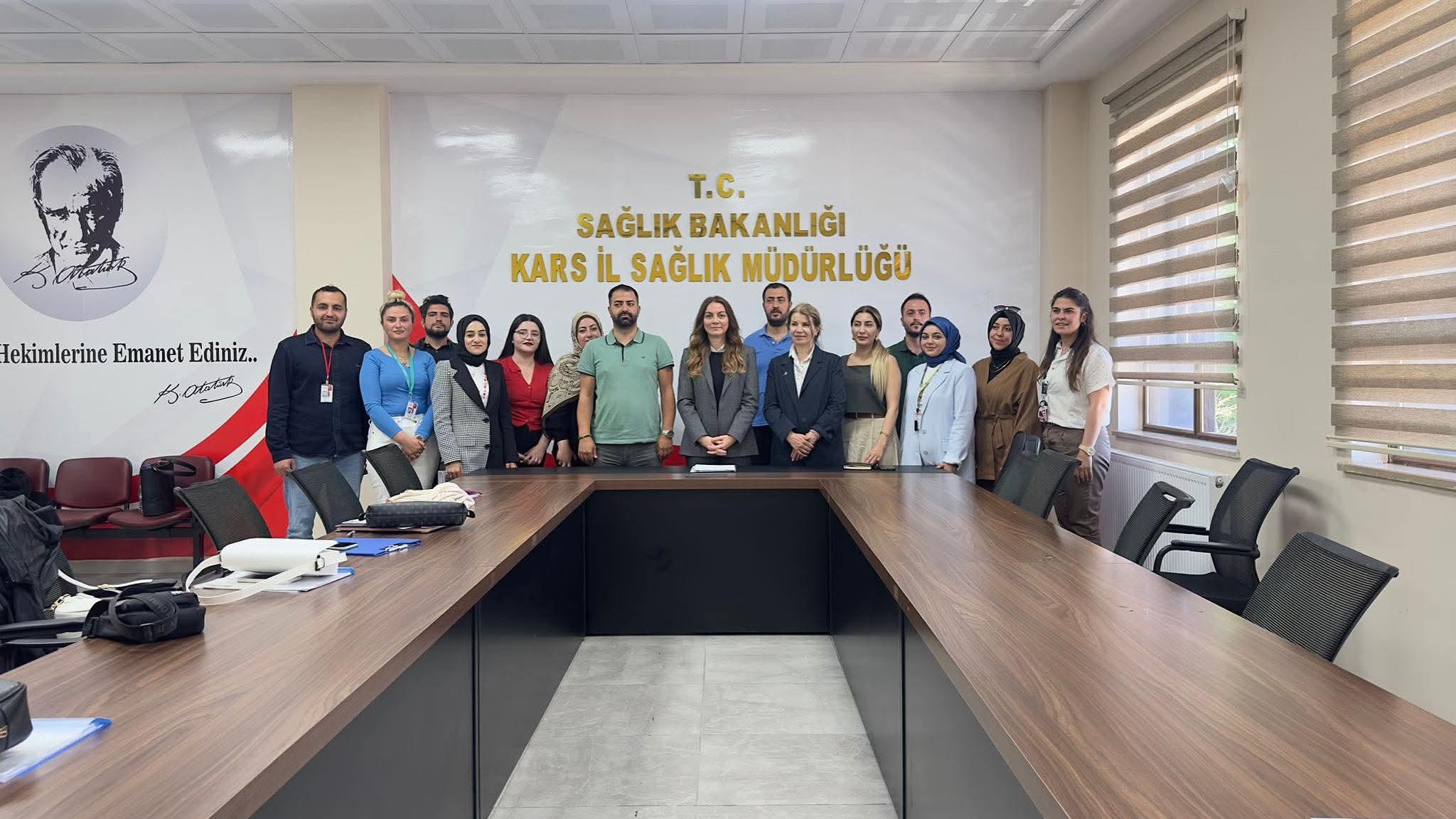Kars Kamu Hastaneleri Hizmetleri Başkanlığı Değerlendirme Toplantısı Gerçekleştirildi