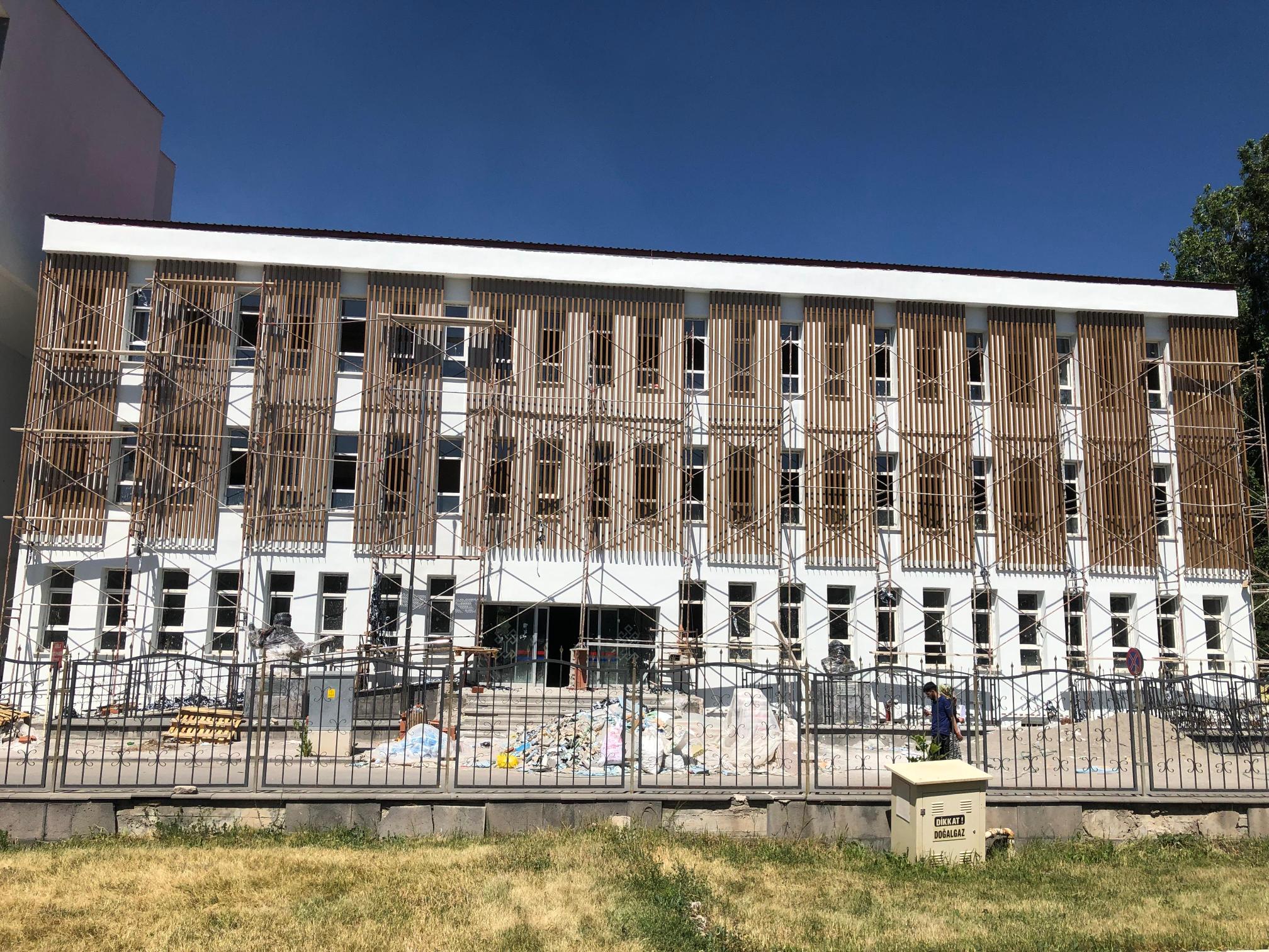 Kars Merkez Kütüphane Onarımında Sona Gelindi