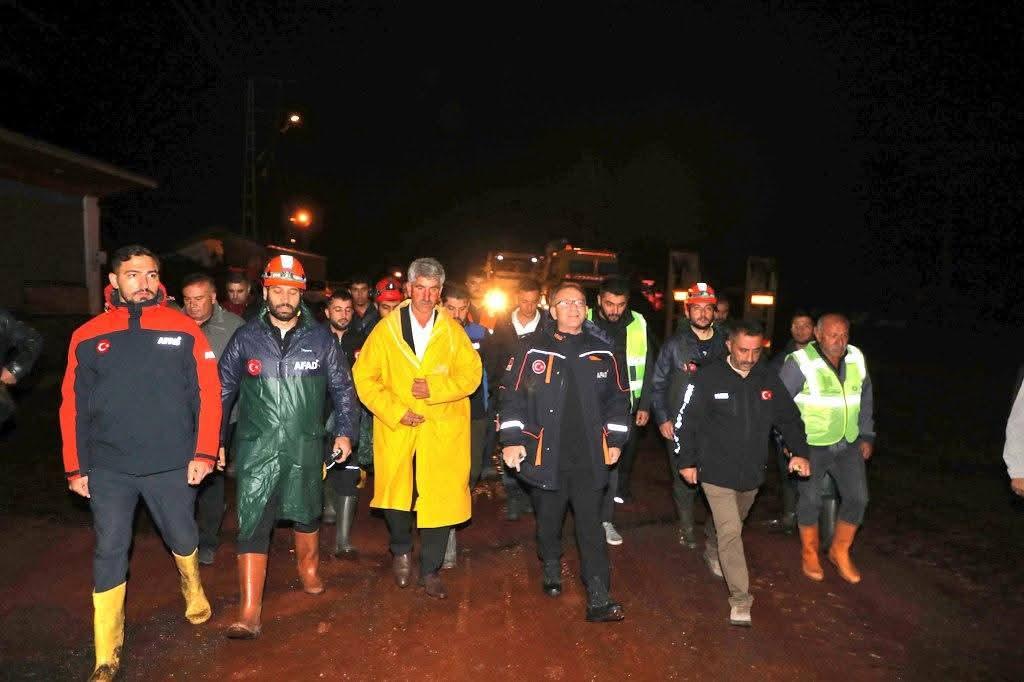 Kars Valisi Ziya Polat, Sel Bölgesini Ziyaret Etti
