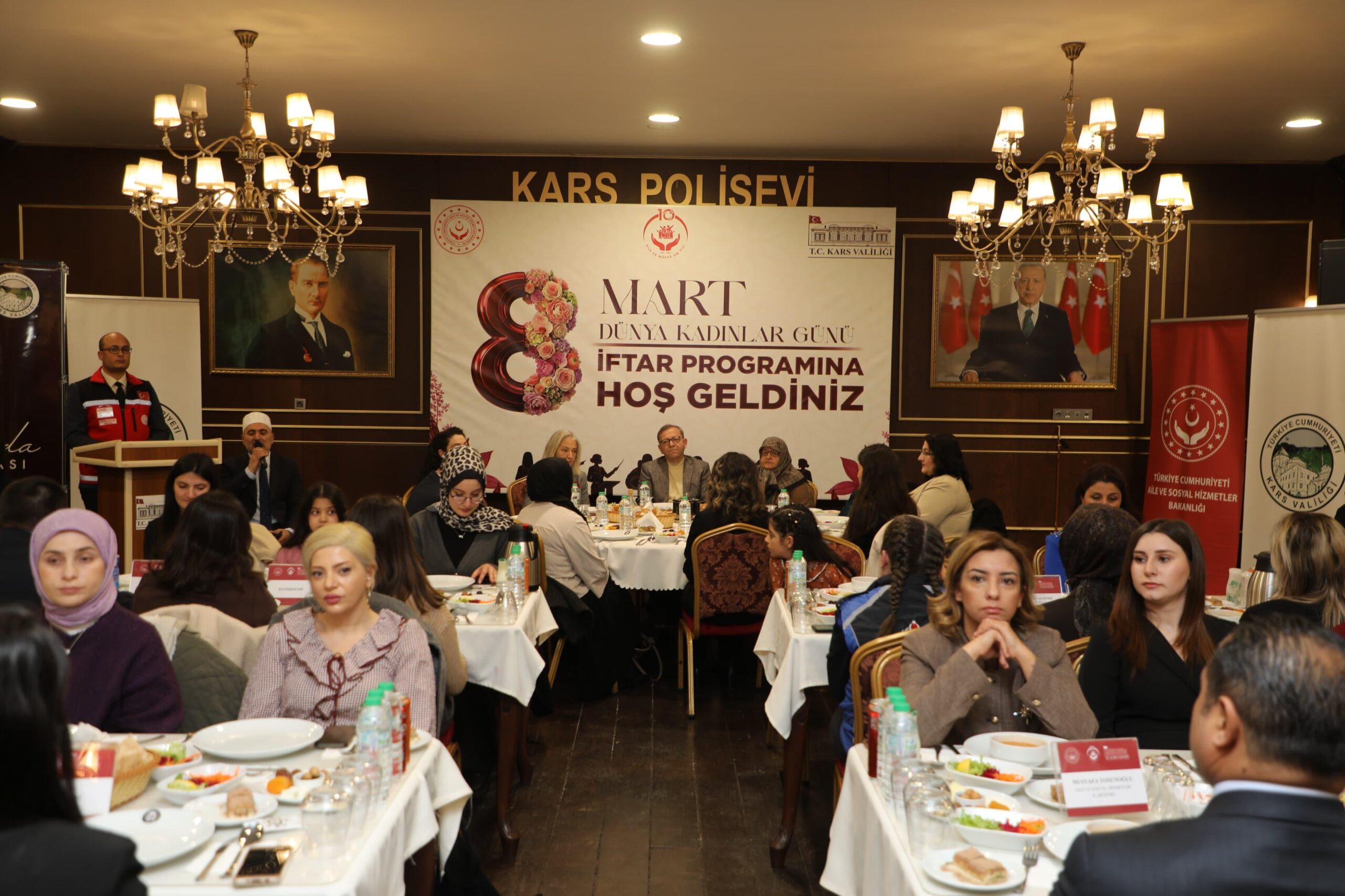 Kars’ta 8 Mart Dünya Kadınlar Günü’nde Anlamlı İftar Buluşması