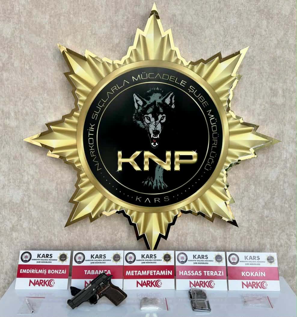 Kars’ta Narkotik Operasyonu: 2 Şüpheli Tutuklandı