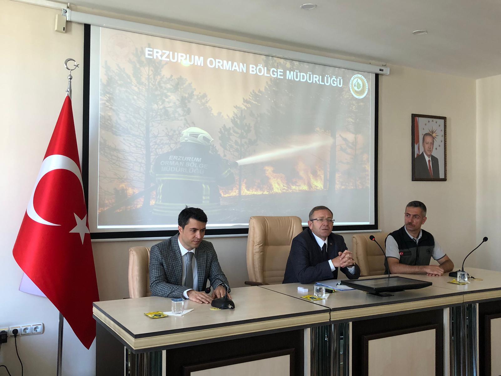Kars’ta Orman Yangınlarıyla Mücadele Komisyonu Toplandı