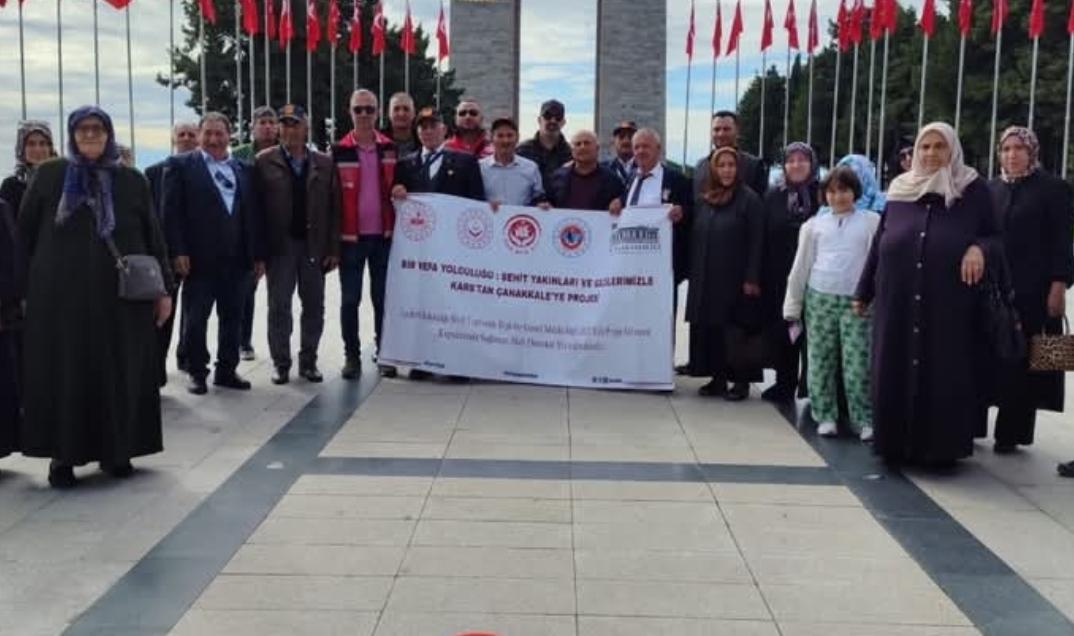 Kars’tan Ecdadın İzinde Çanakkale’ye Anlamlı Bir Yolculuk