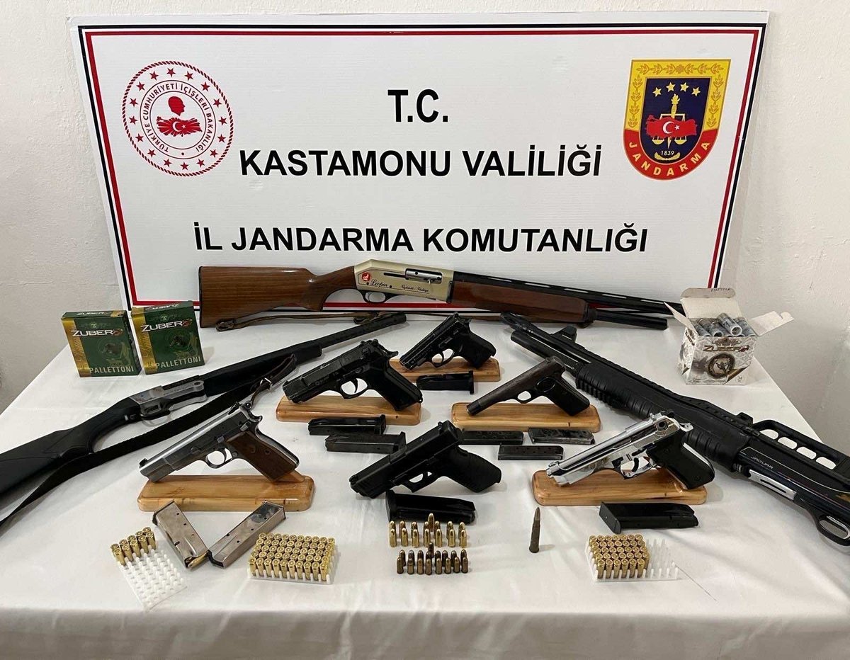 Kastamonu İl Jandarma Komutanlığı’ndan Suç ve Suçluya Geçit Yok: Çok Sayıda Tutuklama ve El Koyma