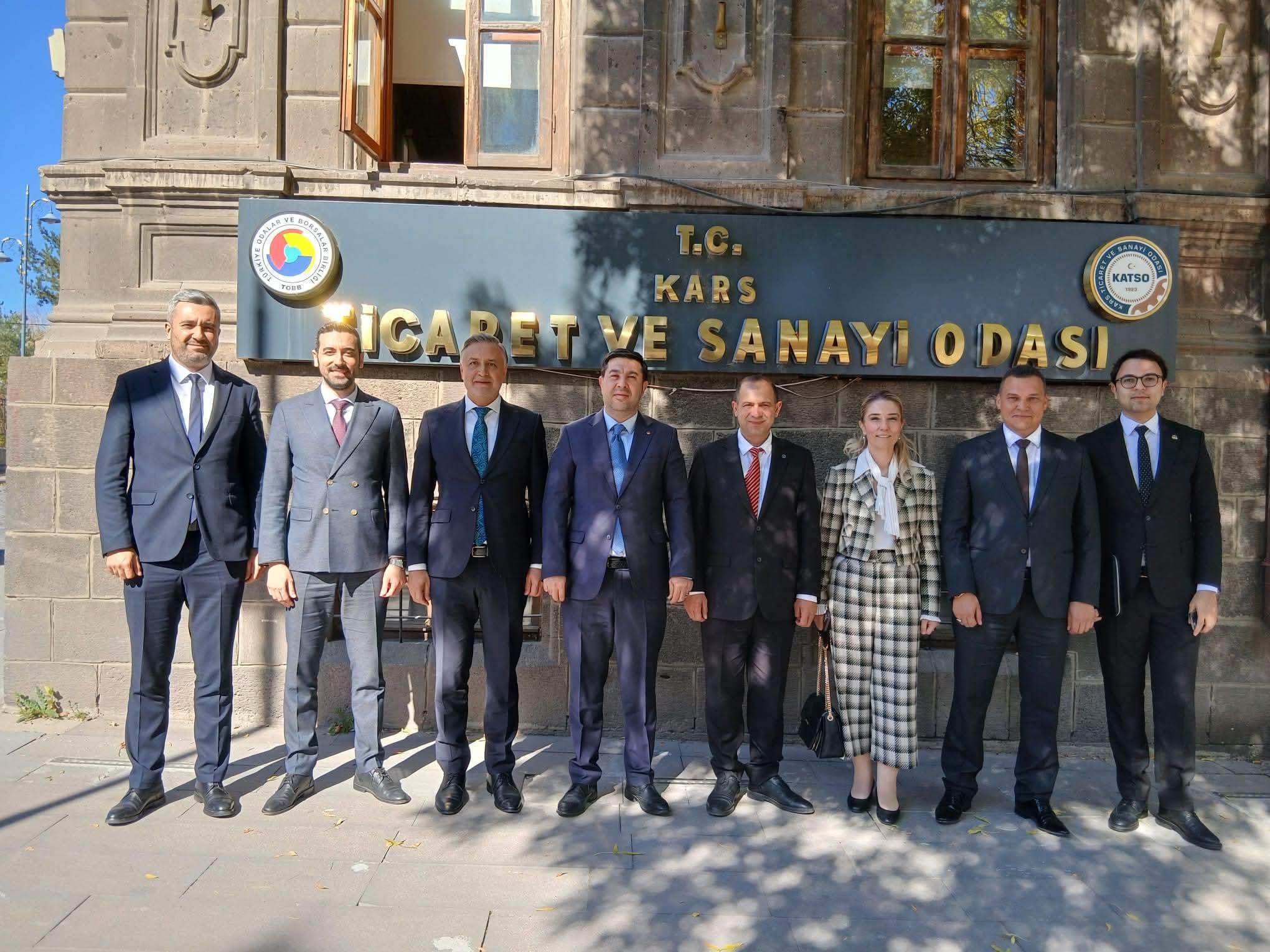 KATSO Başkanı Kadir Bozan PTT Heyeti İle Bir Araya Geldi