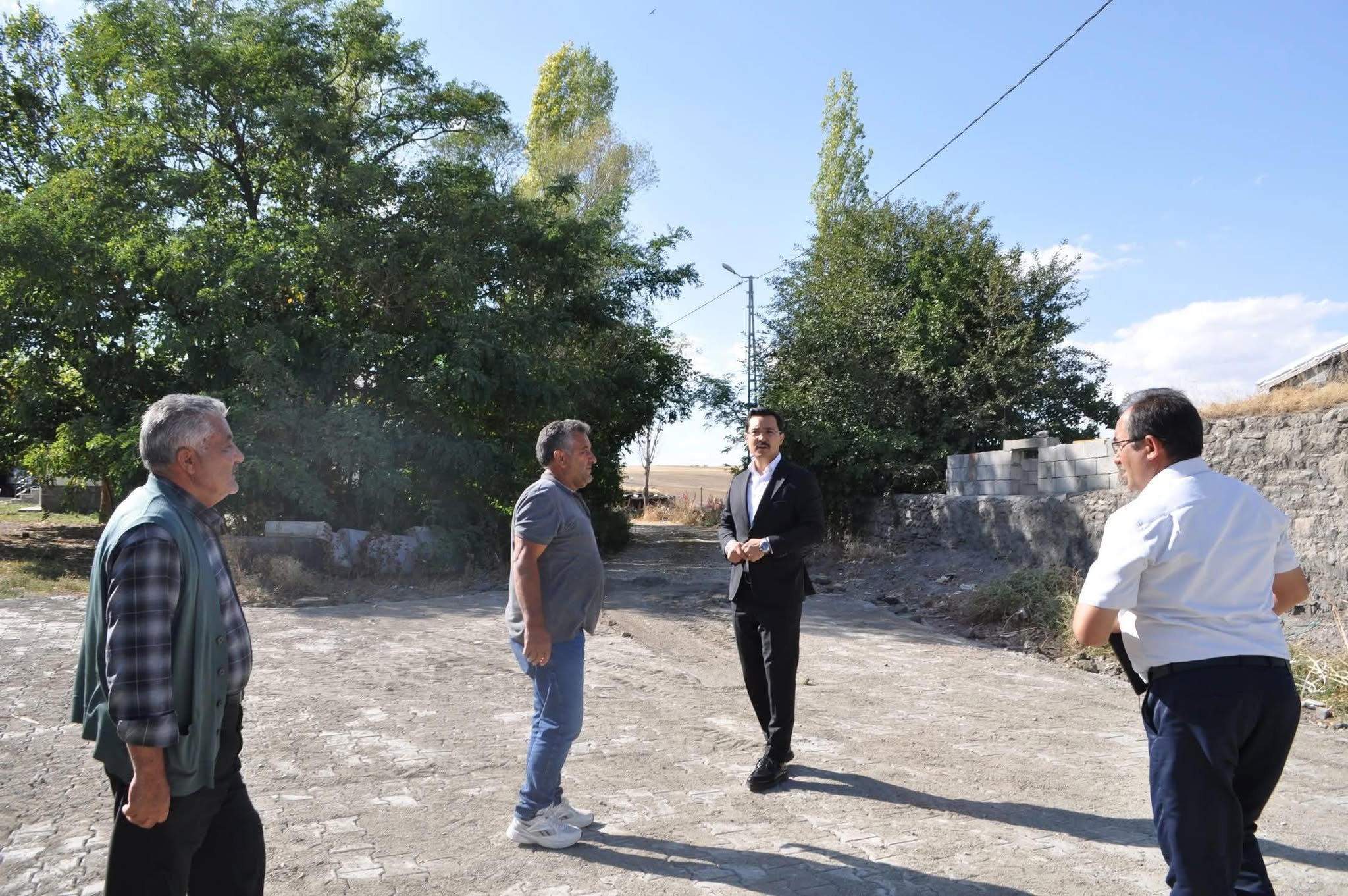 Kaymakam Demirtaş,Çetindurak Köyü’nde Çalışmaları İnceledi