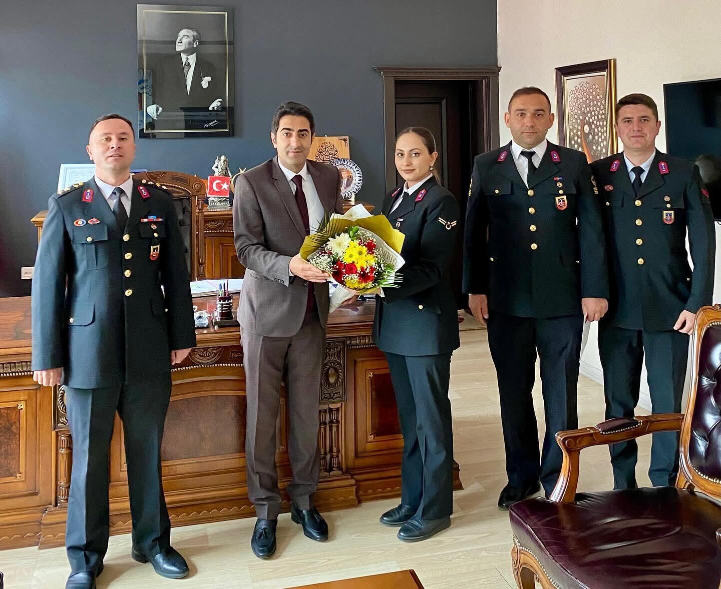 Kaymakam Enis Aslantatar’dan Jandarma Teşkilatı’na Kuruluş Yıl Dönümü Tebriği