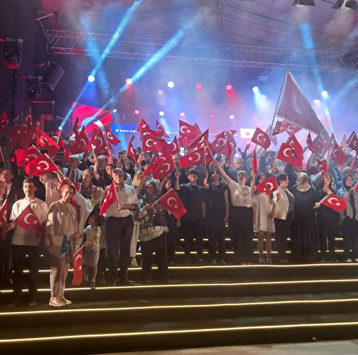 Kocaeli’de 15 Temmuz coşkusu
