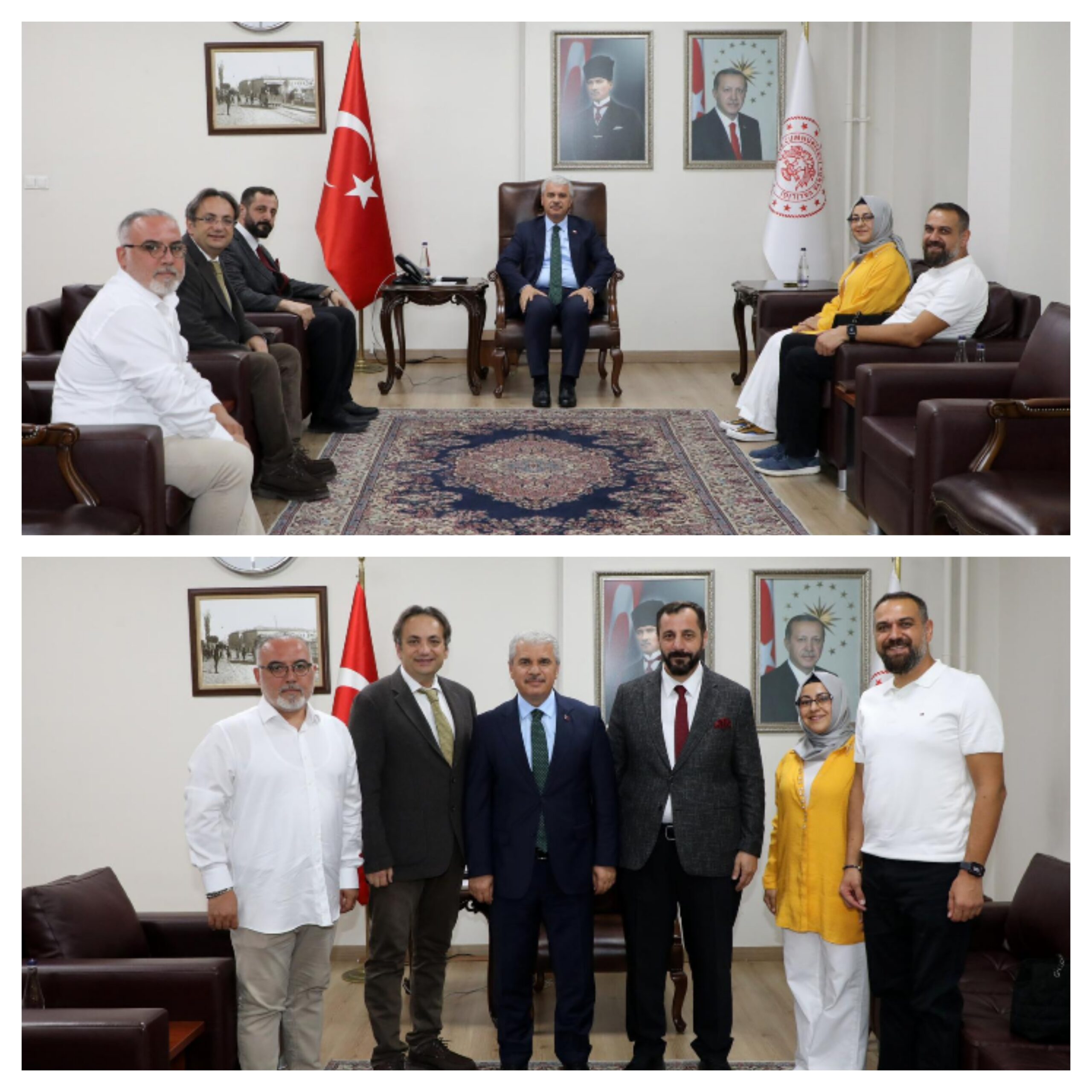 Konya Diş Hekimleri Odası’ndan Konya Valisi İbrahim Akın’a Ziyaret