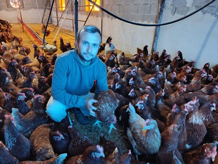 KÖYÜNE DÖNDÜ GEZEN TAVUK YUMURTA ÜRETİCİSİ OLDU