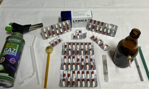 Kırşehir’de Yol Kontrolünde Sentetik Ecza Operasyonu