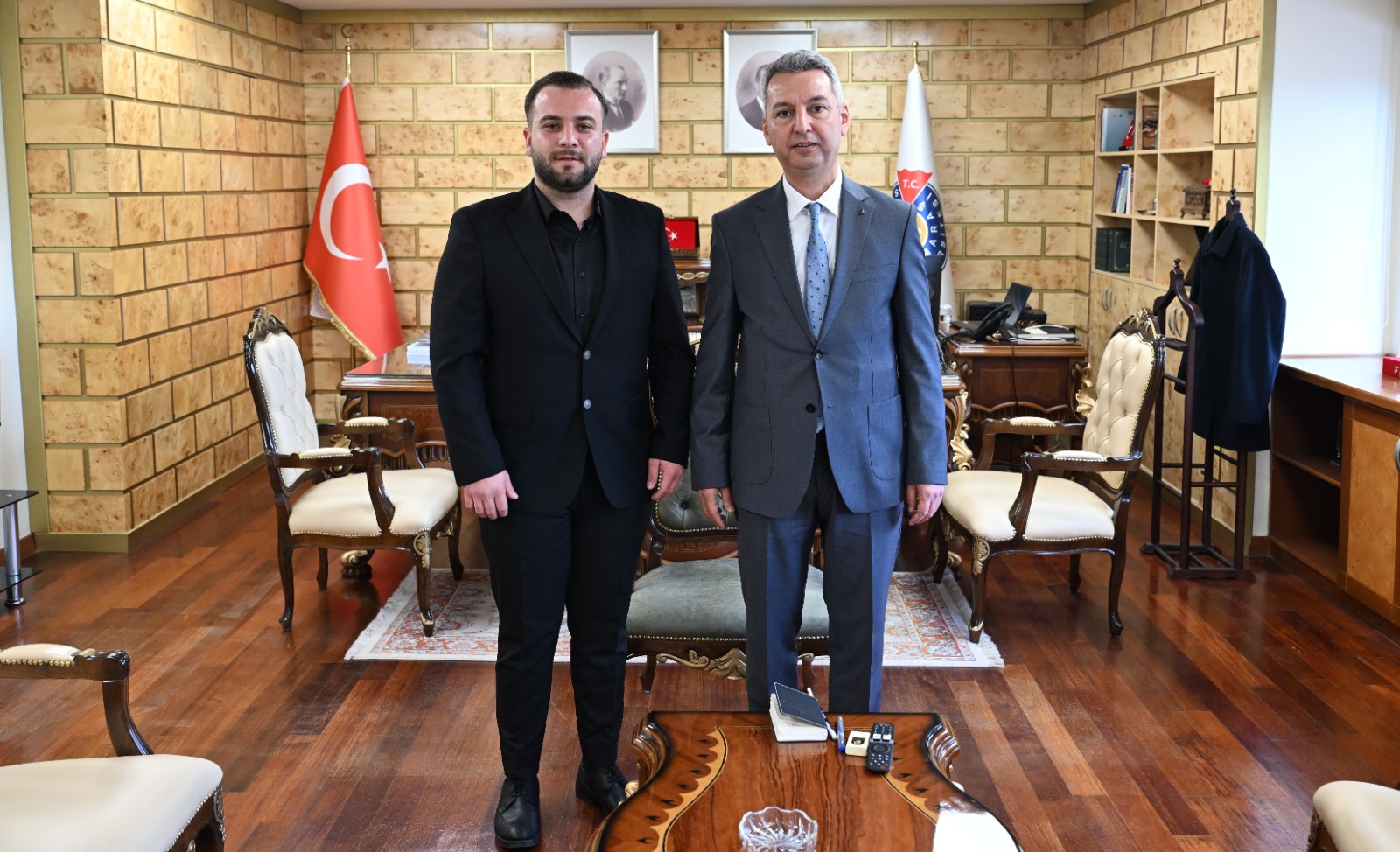 KSÜ’de Yeni Dönem Başlıyor: Tek Haber Ajansı Kahramanmaraş İl Temsilciliğinden Rektör Prof. Dr. İbrahim Taner Okumuş’a Anlamlı Ziyaret