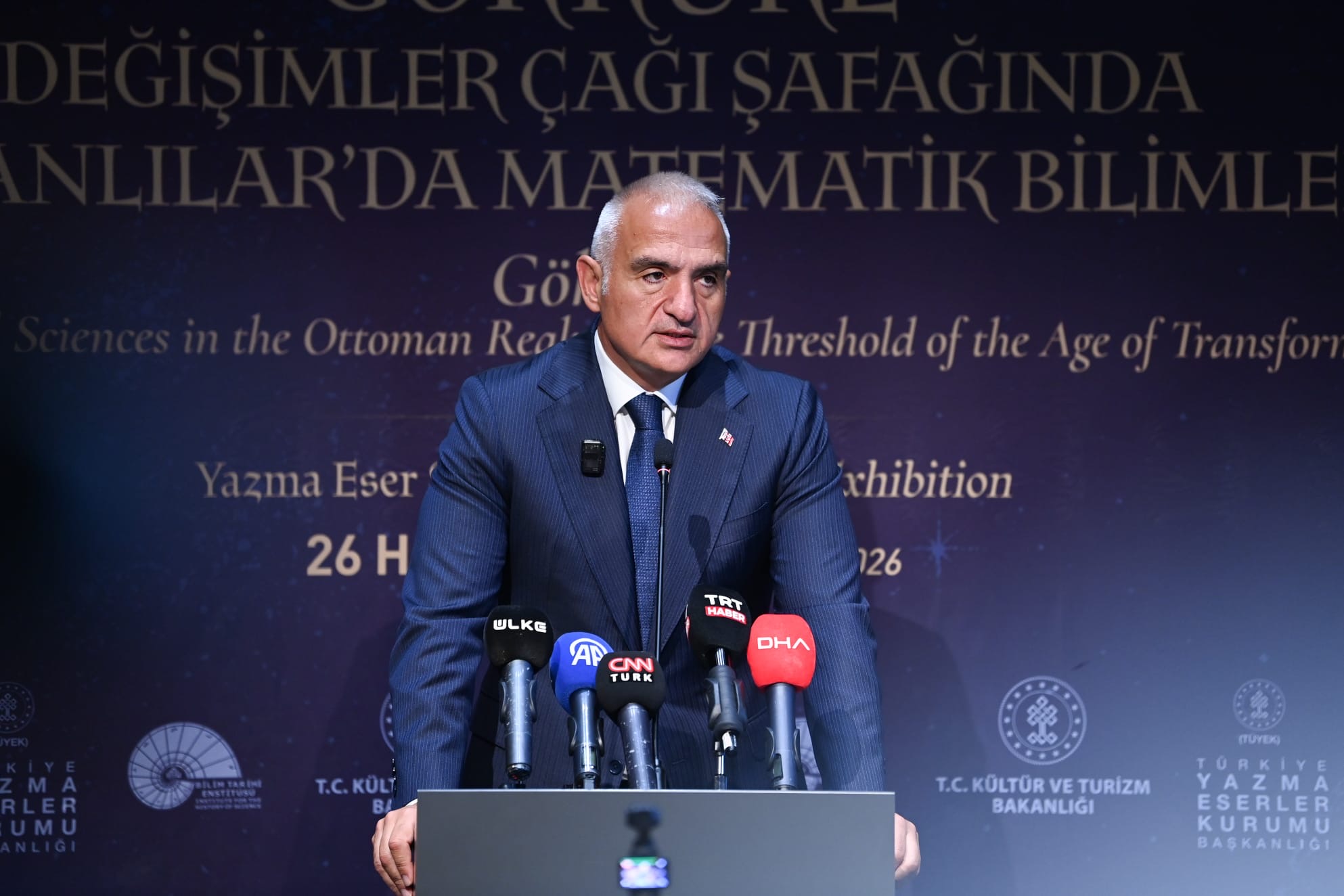 Kültür ve Turizm Bakanı Mehmet Nuri Ersoy: Gökküre Sergisi Tarihine ve Kültürüne Sahip Çıkan Bir Neslin Göstergesidir