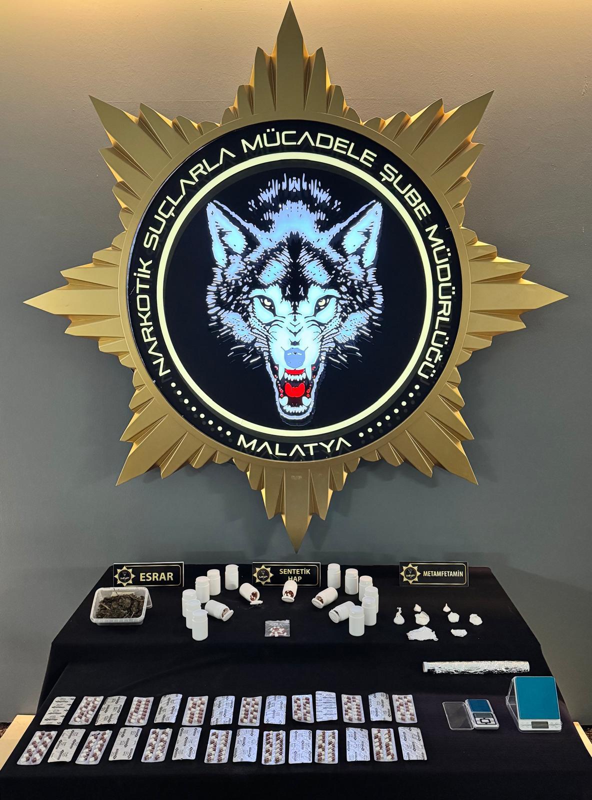 Malatya’da Uyuşturucu Operasyonu: 13 Şüpheli Tutuklandı