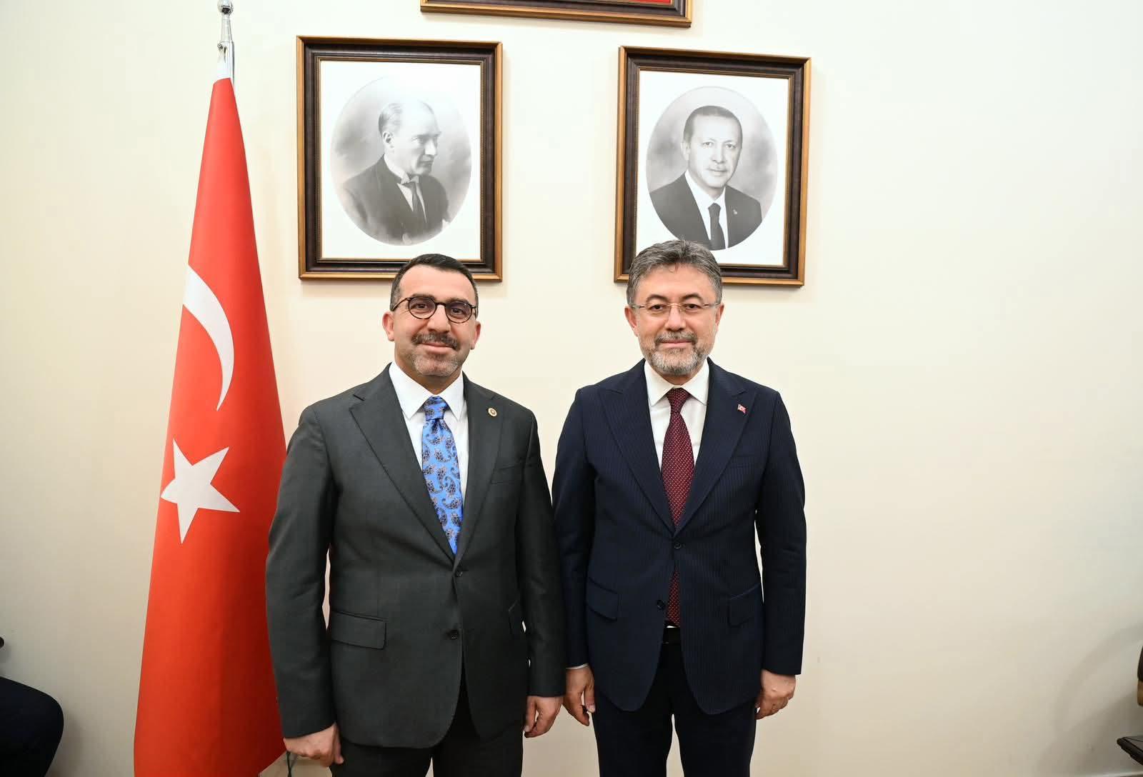 Milletvekili Çalkın’dan Bakan Yumaklı’ya Ziyaret