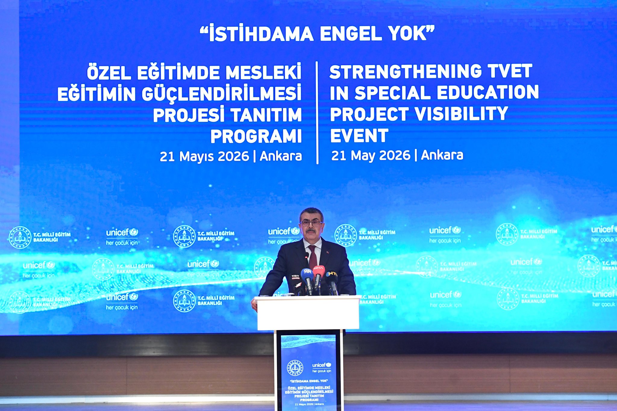 Milli Eğitim Bakanlığı’ndan Özel Çocuklara Mesleki Gelecek: Özel Eğitimde Mesleki Eğitimin Güçlendirilmesi Projesi Tanıtıldı