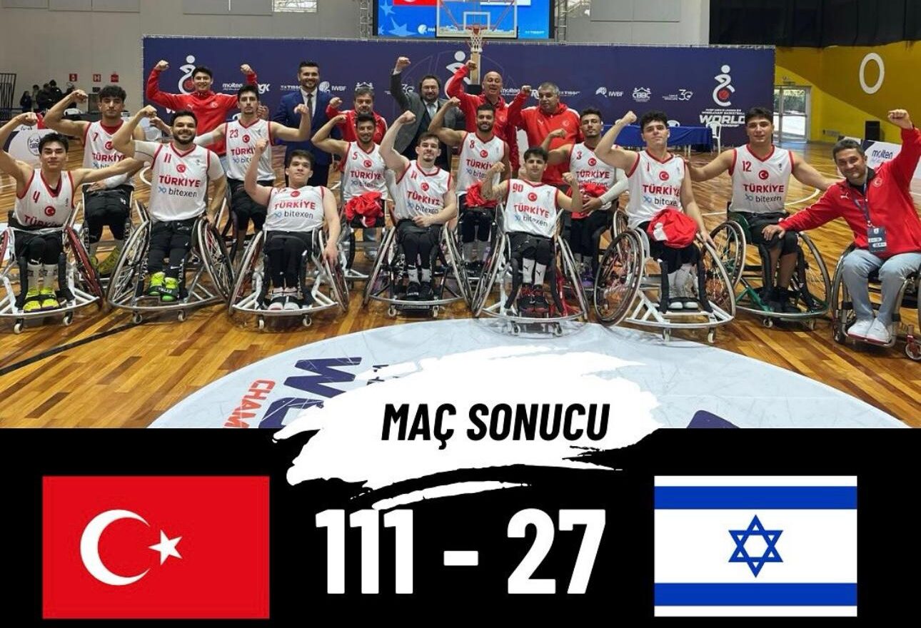 Milli Gururumuz Engel Tanımıyor: U23 Tekerlekli Sandalye Basketbol Milli Takımımız İsrail’i 111-27 Mağlup Etti
