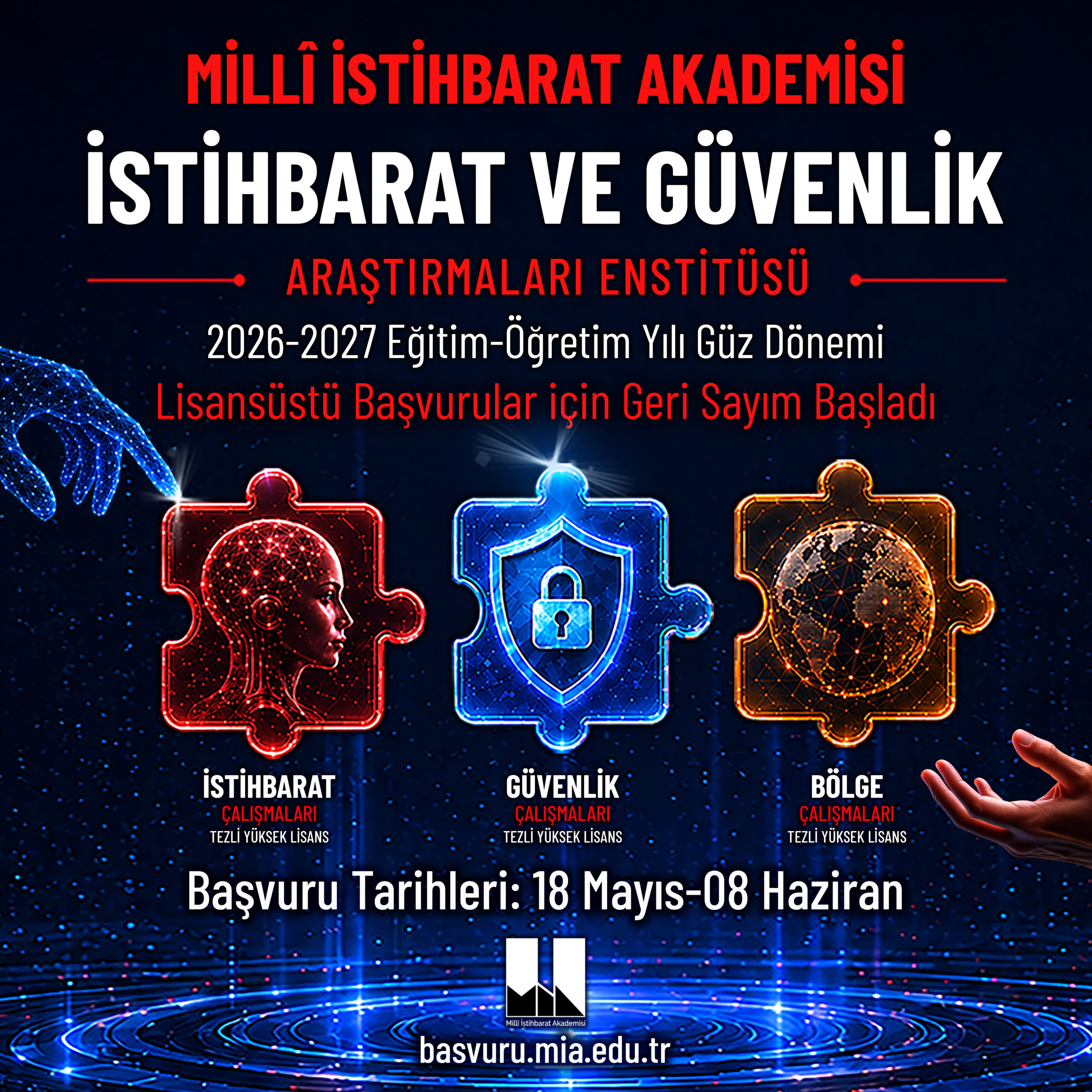 Milli İstihbarat Akademisi Lisansüstü Programları İçin Başvuru Takvimini Duyurdu