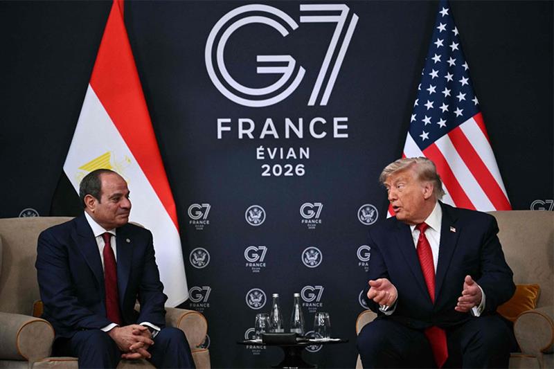 Mısır Cumhurbaşkanı Sisi Ve ABD Başkanı Trump’tan Ortak Basın Toplantısı