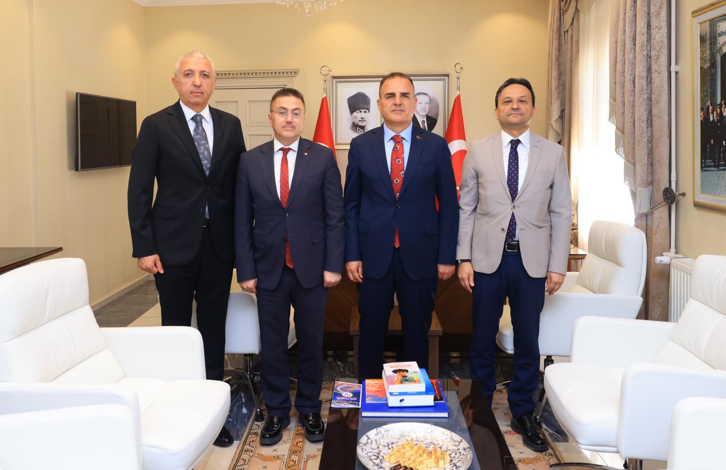 Muğla Yargı Mensuplarından Vali İdris Akbıyık’a Ziyaret