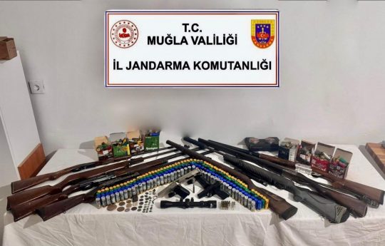 Muğla’da Tarihi Eser ve Ruhsatsız Silah Operasyonu: 1 Gözaltı