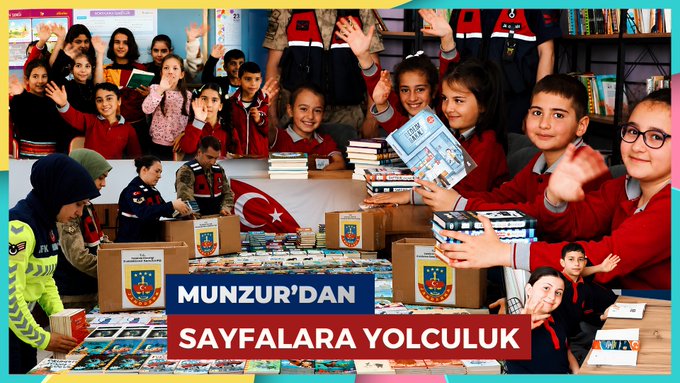 Munzur’dan Sayfalara Yolculuk Projesi İle Geleceğe Yatırım