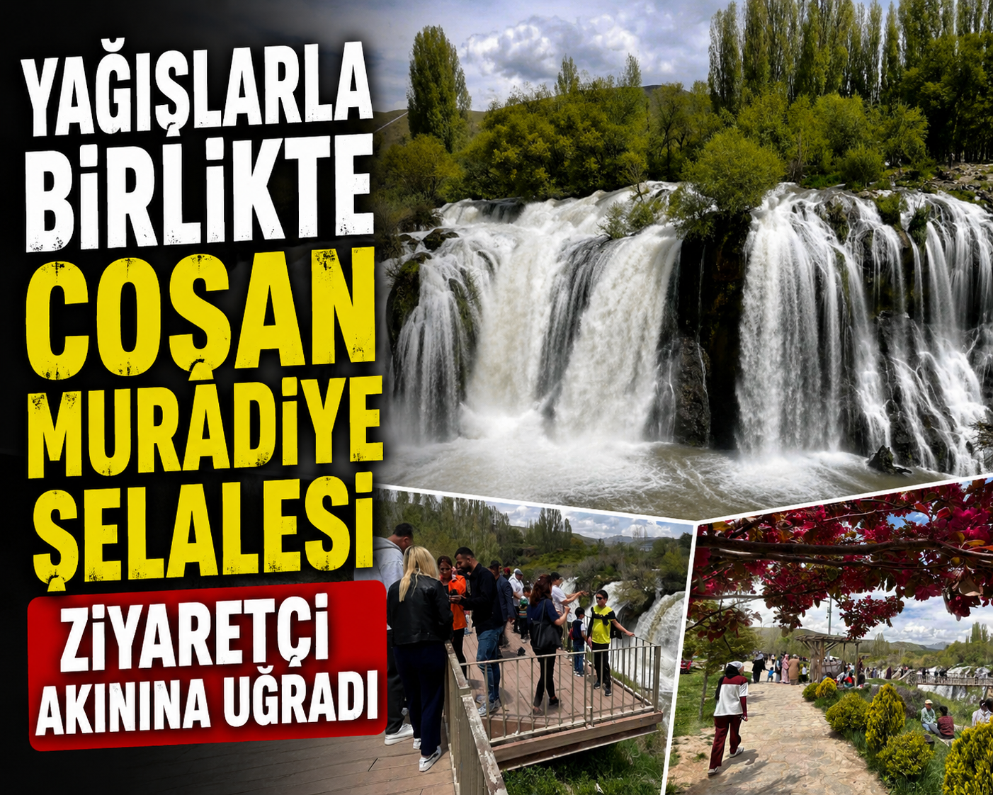 MURADİYE’DE KARTPOSTALLIK MANZARA