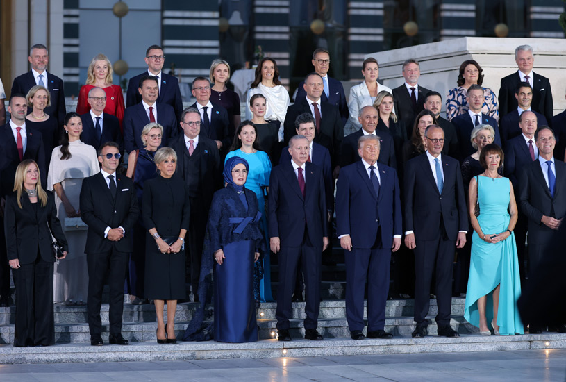 NATO Liderler Zirvesi Katılımcıları Ankara’da Aile Fotoğrafı Çektirdi