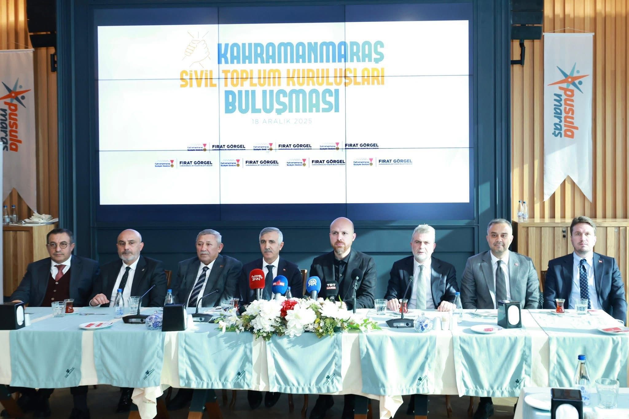 Necmeddin Bilal Erdoğan Kahramanmaraş’ta Sivil Toplum Temsilcileriyle Bir Araya Geldi