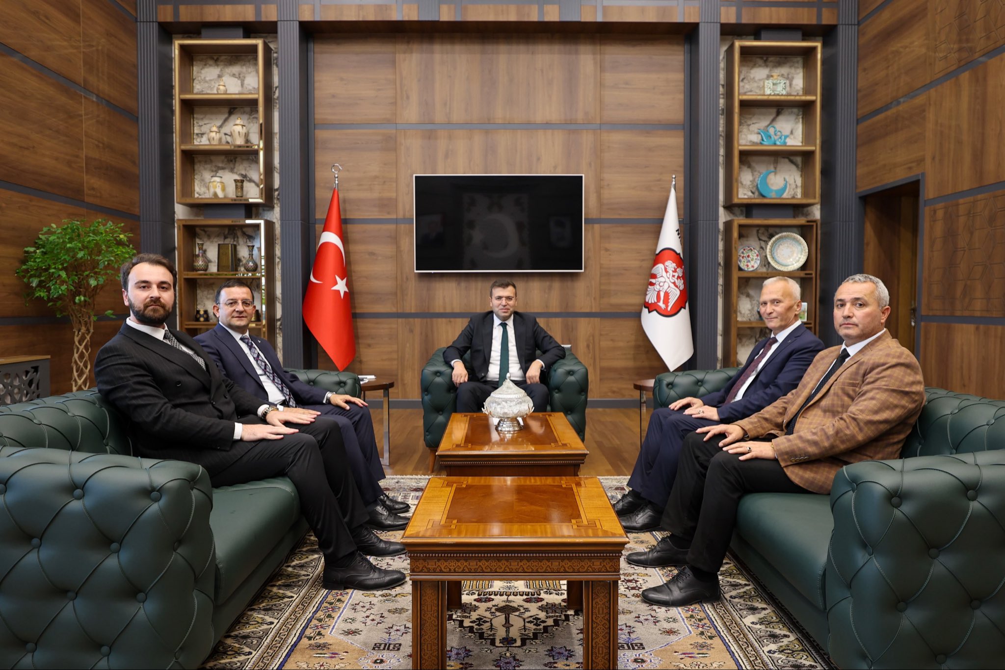 Niğde Valisi Nedim Akmeşe’ye Makamında Ziyaret