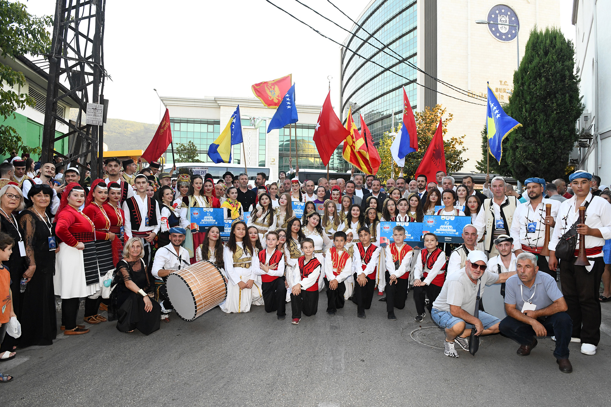 Osmangazi’de 19. Uluslararası Balkan Festivali Coşkuyla Başladı