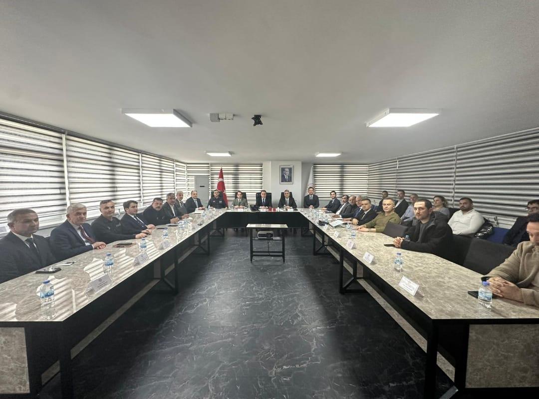 Samsun’da Afet Nakliye Grubu Toplantısı: Afet Yönetimi ve Lojistik Planlaması Masaya Yatırıldı