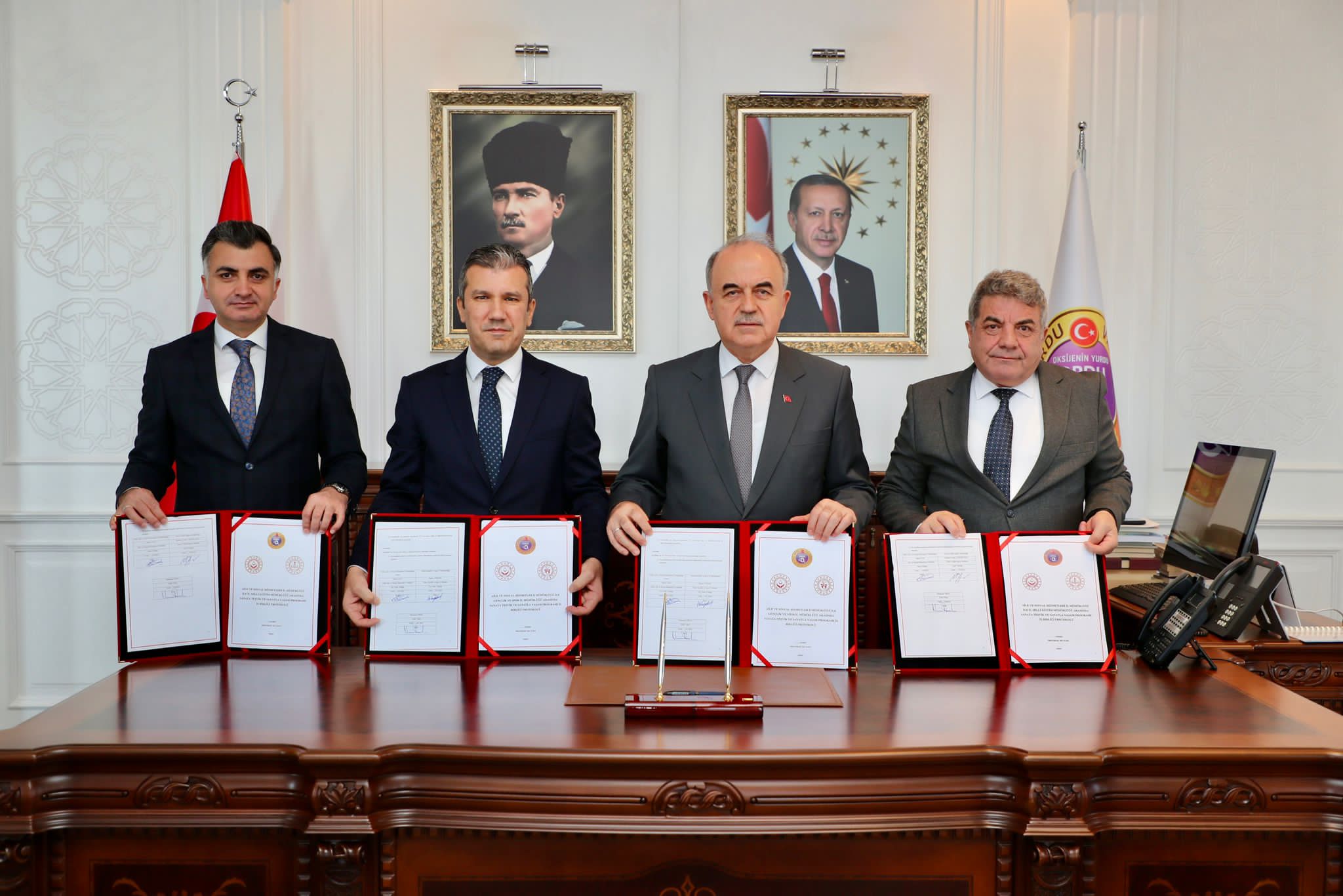 Şehit Yakını, Gazi ve Gazi Yakınları İçin Kurumlar Arasında İşbirliği Protokolü İmzalandı