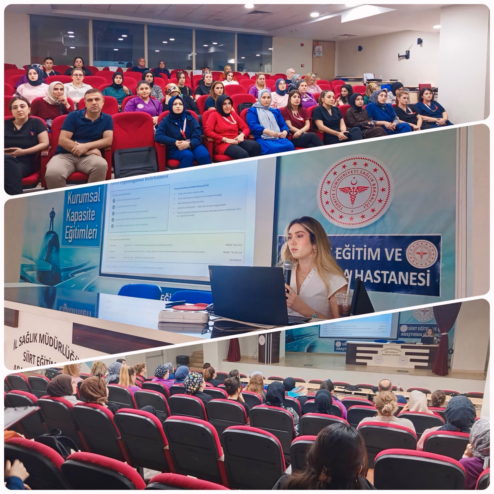 Siirt Eğitim Ve Araştırma Hastanesi’nde Personele Ssvd Eğitimi Verildi