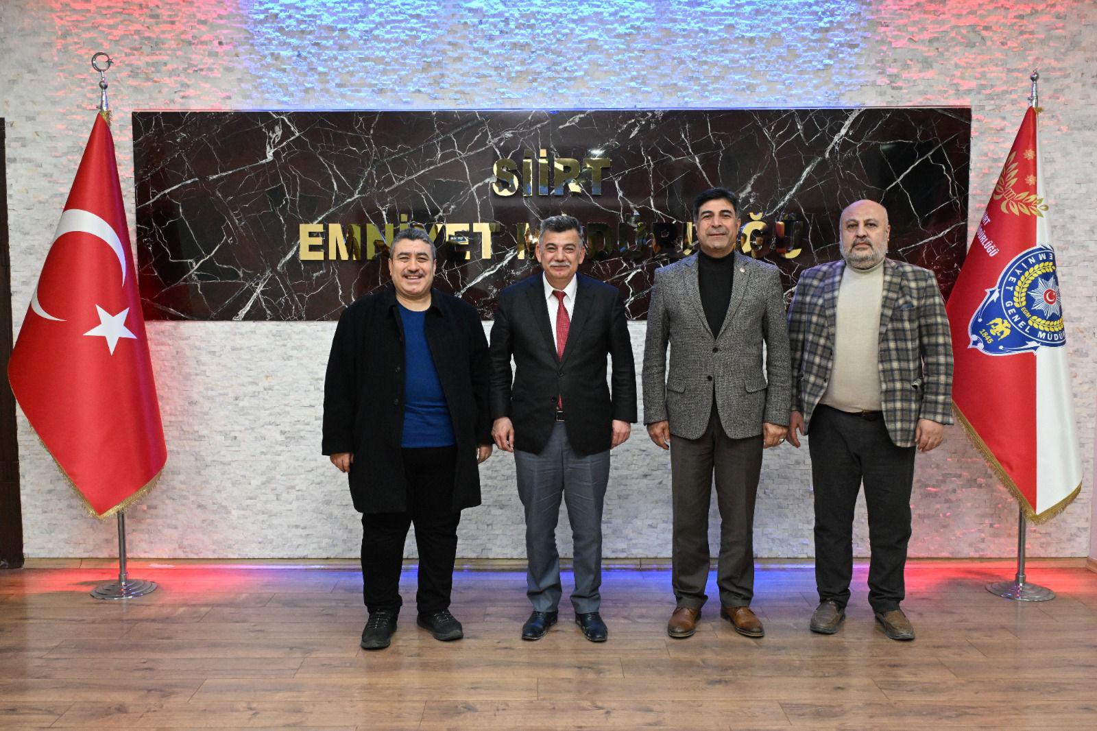 Siirt’te Polis Haftası Ziyareti: Kızılay ve STK Temsilcilerinden Emniyete Anlamlı Destek