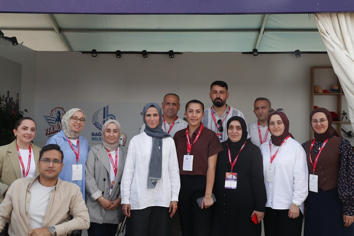 Sümeyye Erdoğan Bayraktar, TEKNOFEST’te Engelliler Sarayı Standını Ziyaret Etti