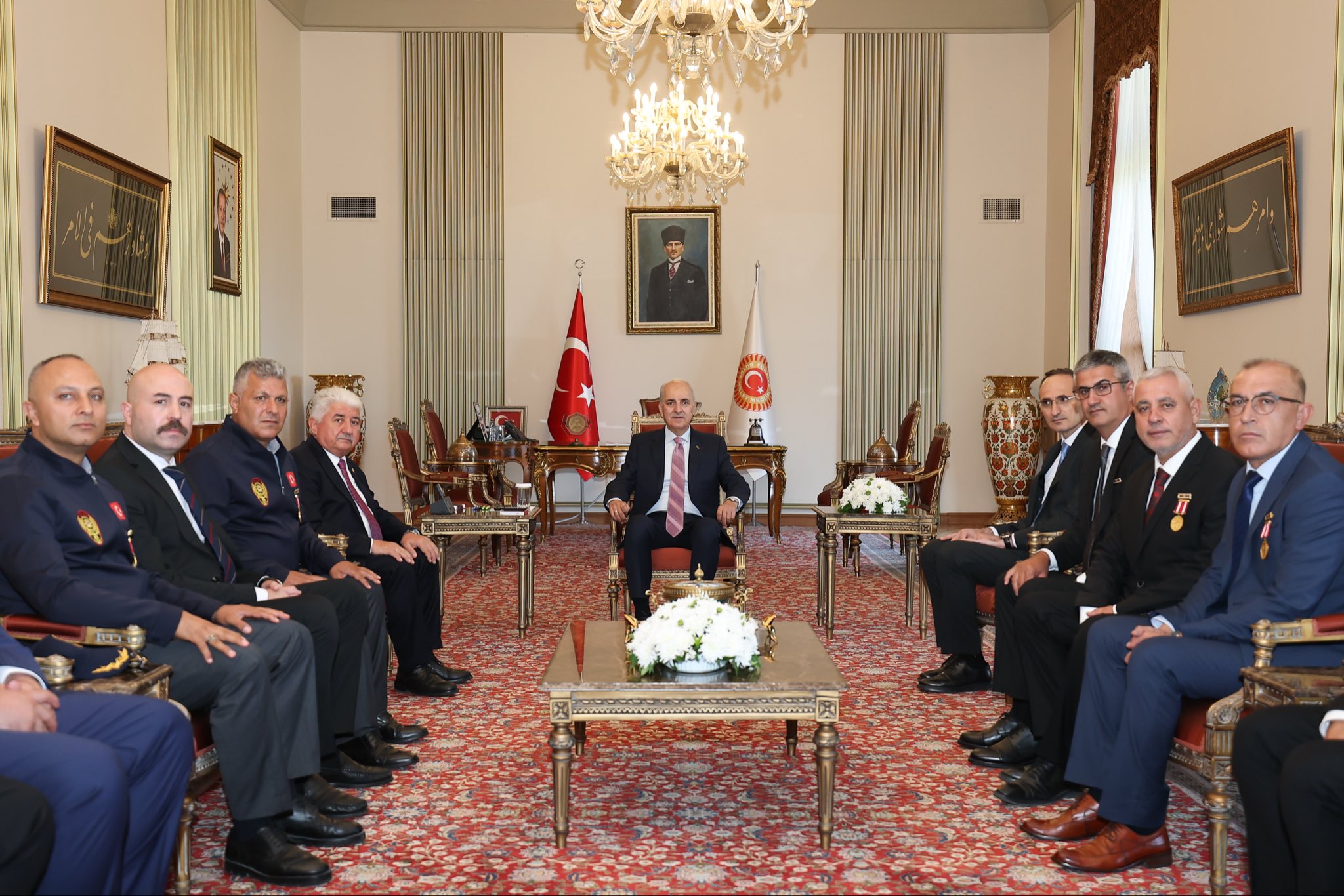 TBMM Başkanı Kurtulmuş’tan 15 Temmuz Gazilerine Teşekkür Beratı