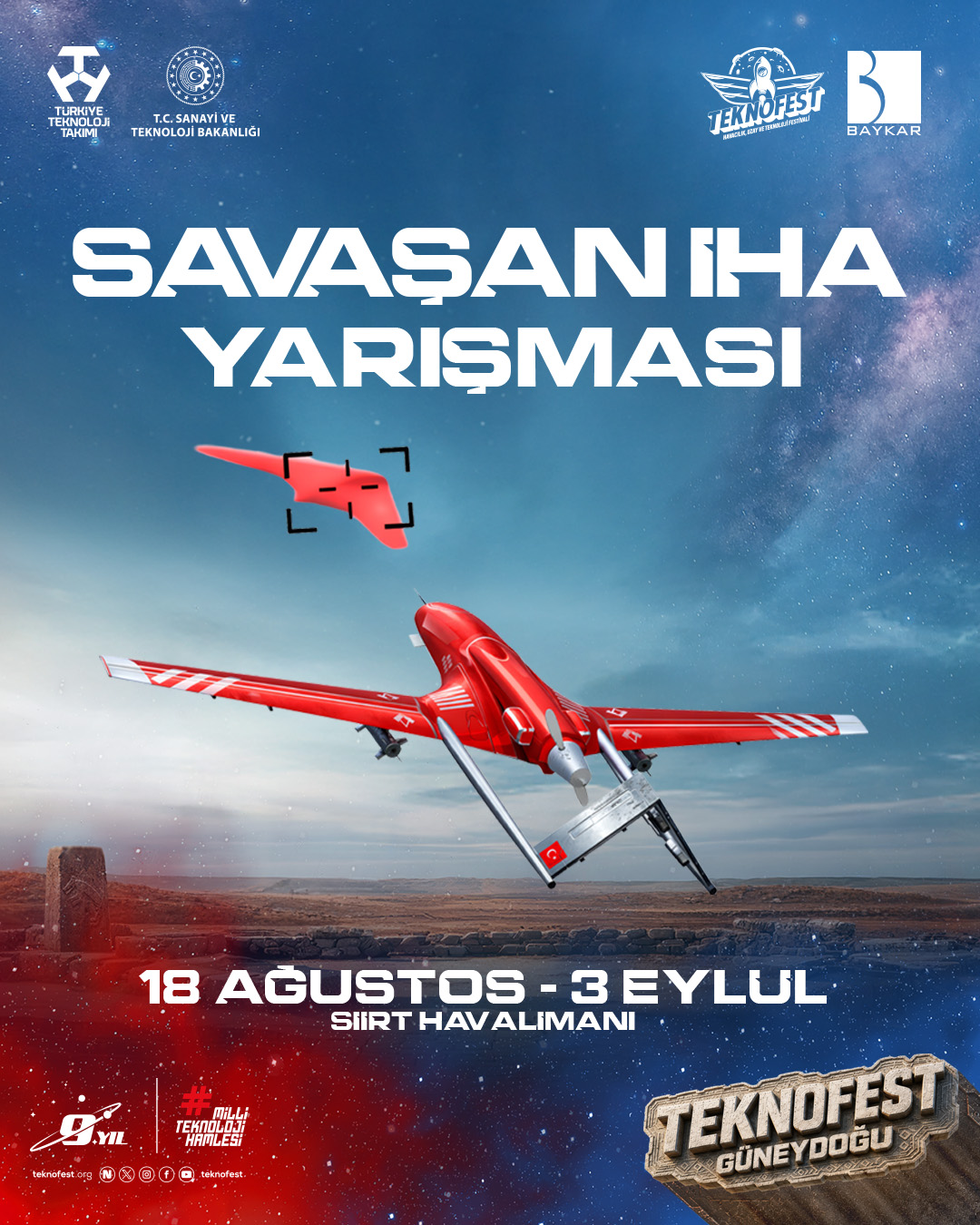 TEKNOFEST 2026 Savaşan İHA Yarışması Siirt’te Gerçekleşecek