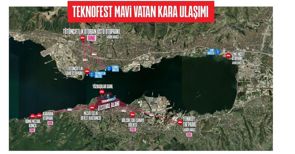 Teknofest Mavi Vatan 2026 İçin Kapsamlı Ulaşım Planı Hazırlandı