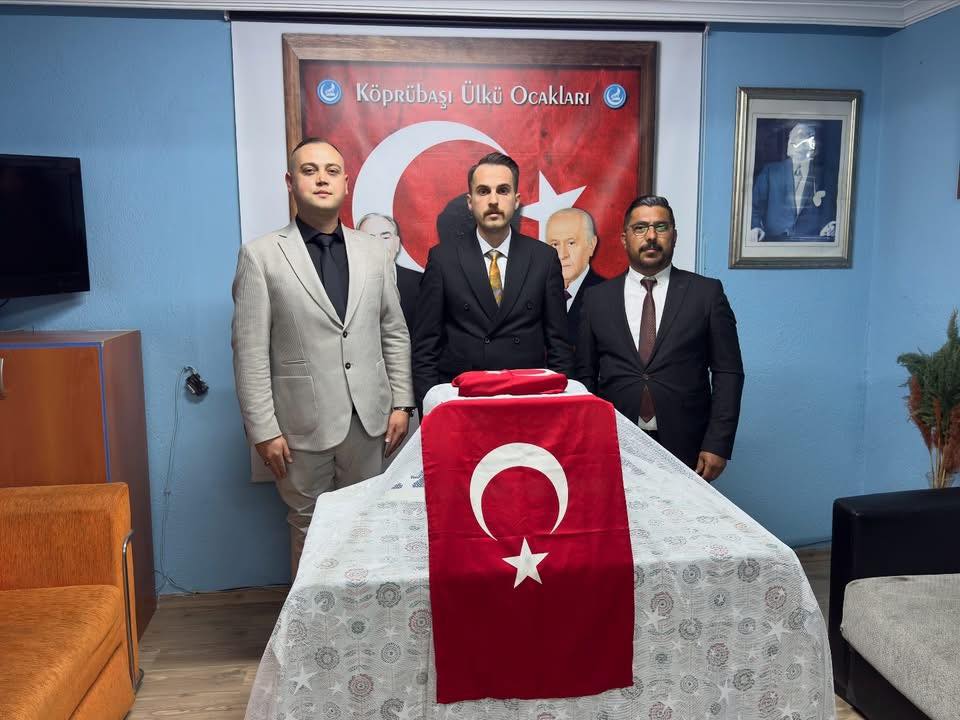 Terörle Mücadele Gazisi Halim Kaya, Köprübaşı Ülkü Ocakları Başkanı Oldu
