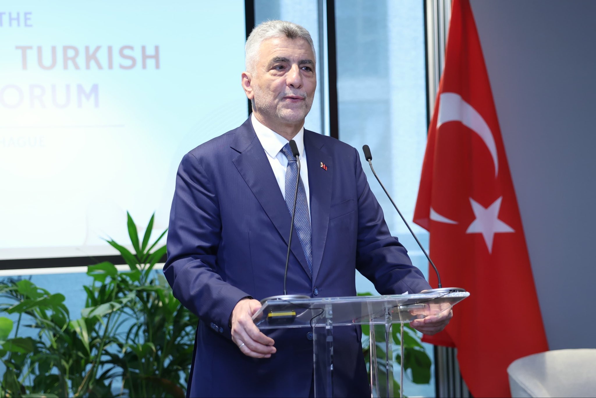 Ticaret Bakanı Bolat Ve Hollandalı Mevkidaşı Sjoerdsma ‘Türkiye-Hollanda İş Forumu’nun Açılışını Yaptı