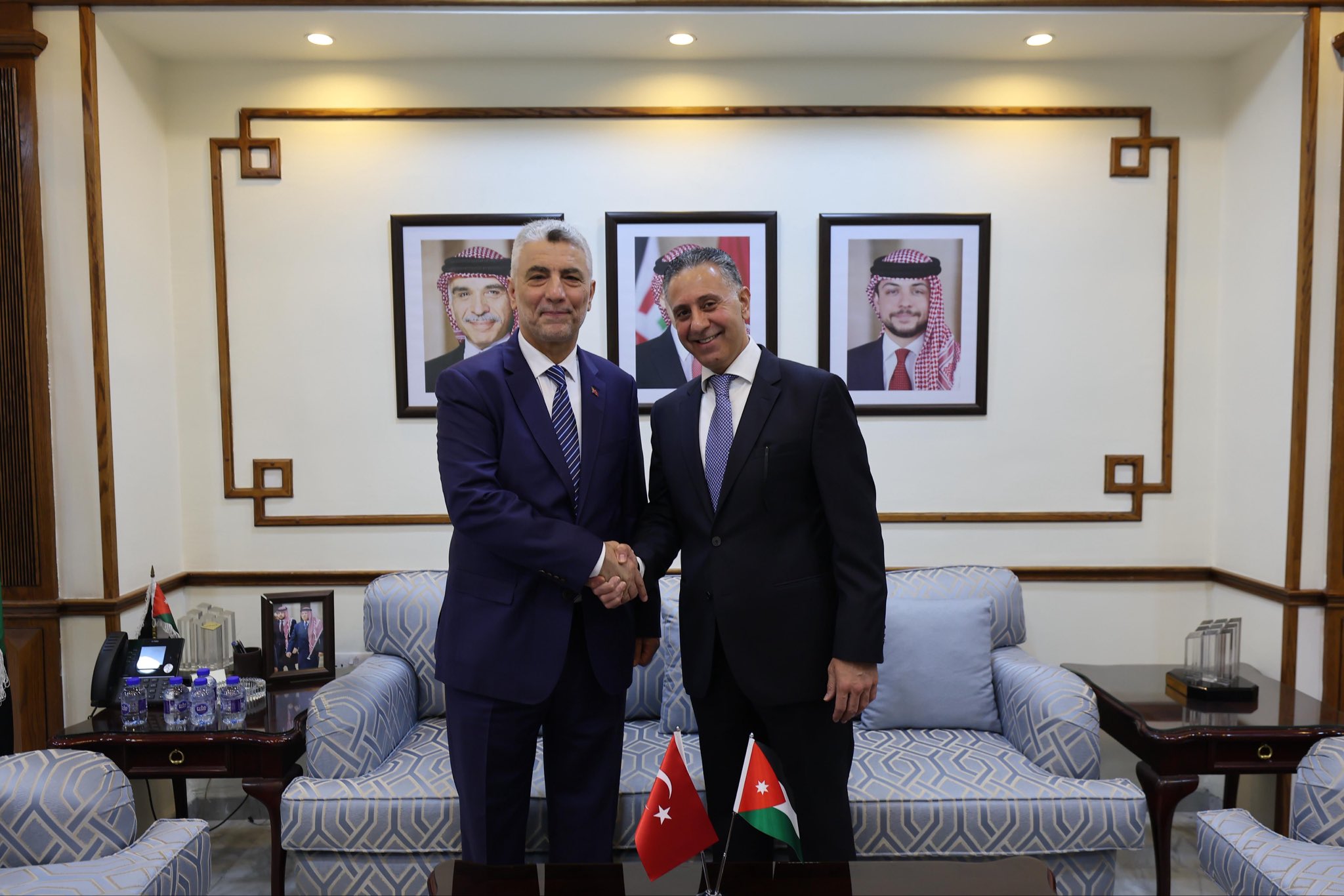 Ticaret Bakanı Ömer Bolat, Ürdün’de Mevkidaşı Qudah İle Bir Araya Geldi