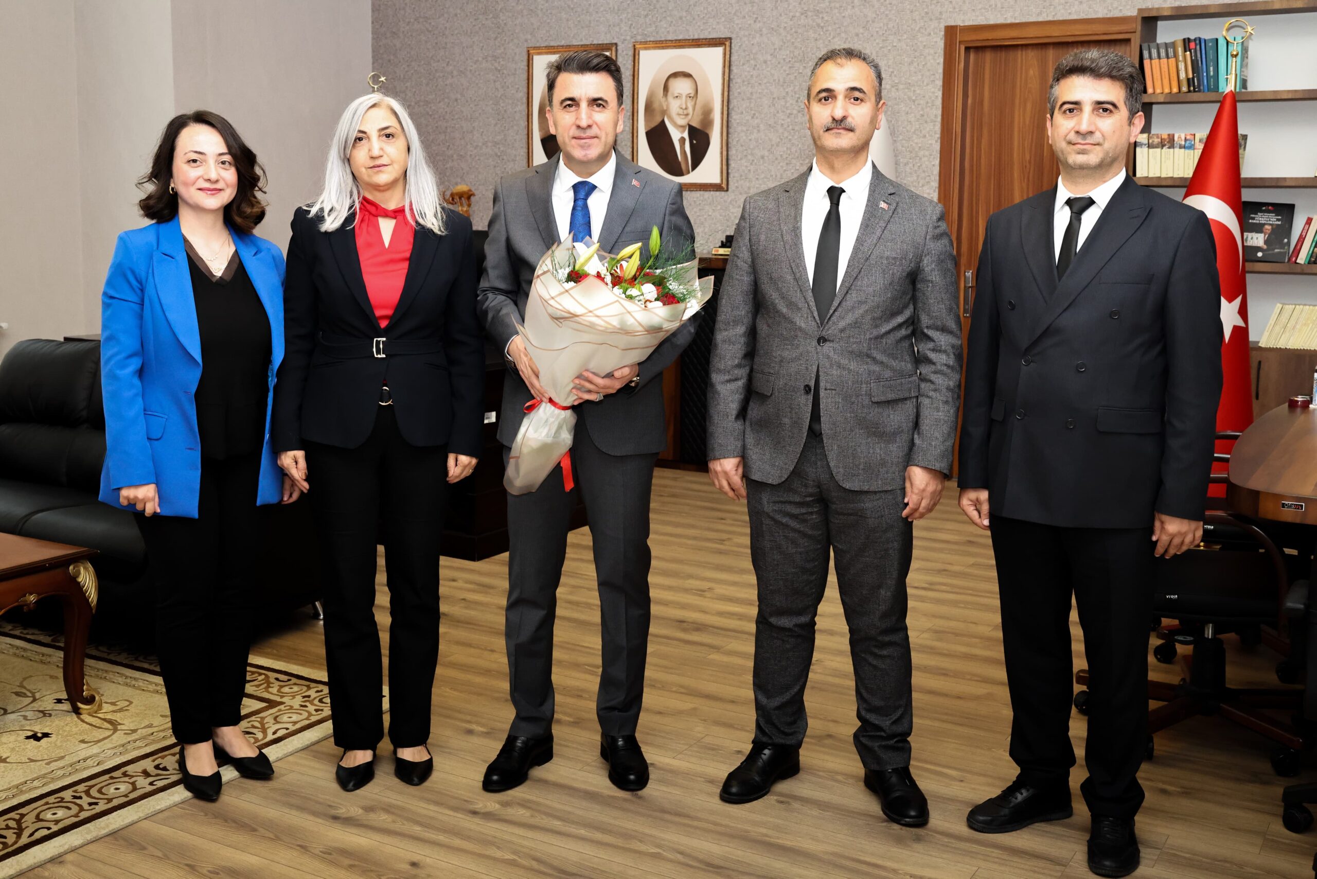 Tunceli Valisi Şefik Aygöl’e Sosyal Güvenlik Haftası Ziyareti